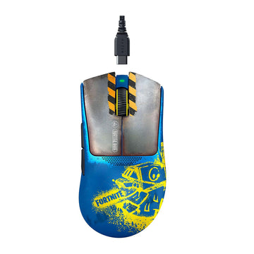 Razer DeathAdder V3 Pro Fortnite Edition - Mouse Gaming wireless Esports - Sensore ottico Focus Pro 30K DPI - 63g