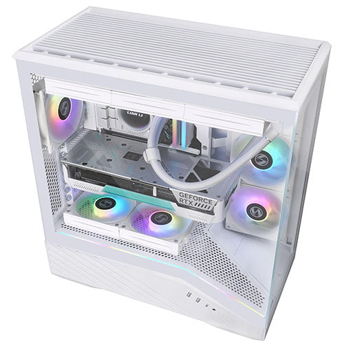 BREUNOR AURA EXPRESS - PC Gaming Ryzen 7 7800X3D , RTX 5070 12GB, Ram 32GB DDR5 6000Mhz, SSD 1000GB NVMe, Liquid 360mm White, Windows 11 Pro