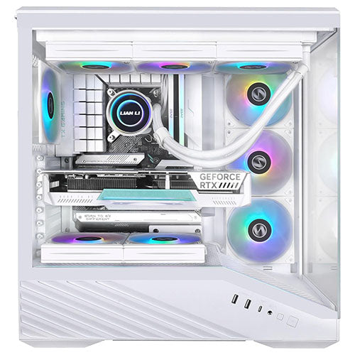 BREUNOR AURA EXPRESS - PC Gaming Ryzen 7 7800X3D , RTX 5070 12GB, Ram 32GB DDR5 6000Mhz, SSD 1000GB NVMe, Liquid 360mm White, Windows 11 Pro