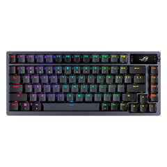 ASUS ROG Azoth Tastiera da Gaming Personalizzabile Wireless, 75 Tasti, Display OLED, Switch ROG NX Rossi Sostituibili