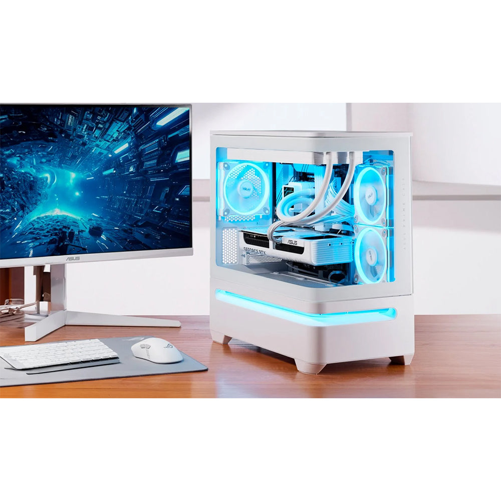 BREUNOR KIRA - PC Gaming Intel i9 14900K fino a 6,00GHz, RTX 5070 Ti 16GB, Ram 32Gb DDR5 6000MHz WHITE, SSD NVMe 1000GB, Dissipatore a liquido 360mm WHITE, Windows 11 pro