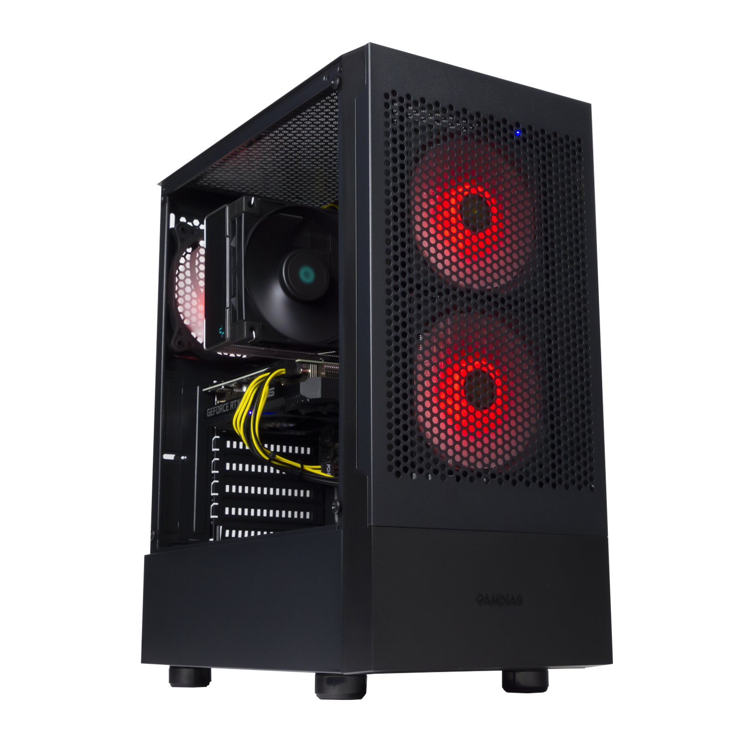 BREUNOR SPECTER - PC Gaming Ryzen 7 5800X 8 core, RTX 4060 8GB, Ram 32Gb 3600MHz, SSD NVMe 1000GB, Dissipatore a torre, Windows 11 pro