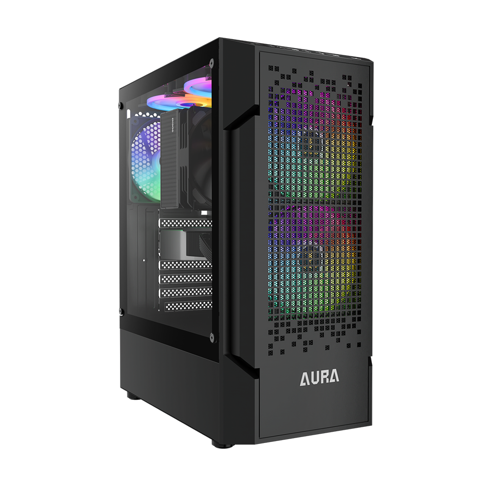 BREUNOR ASTRAL - PC Gaming RYZEN 5 5600XT 6 Core fino a 4.70GHz, RTX 5050 8GB, Ram 16Gb , SSD NVMe 1000GB, Windows 11 pro