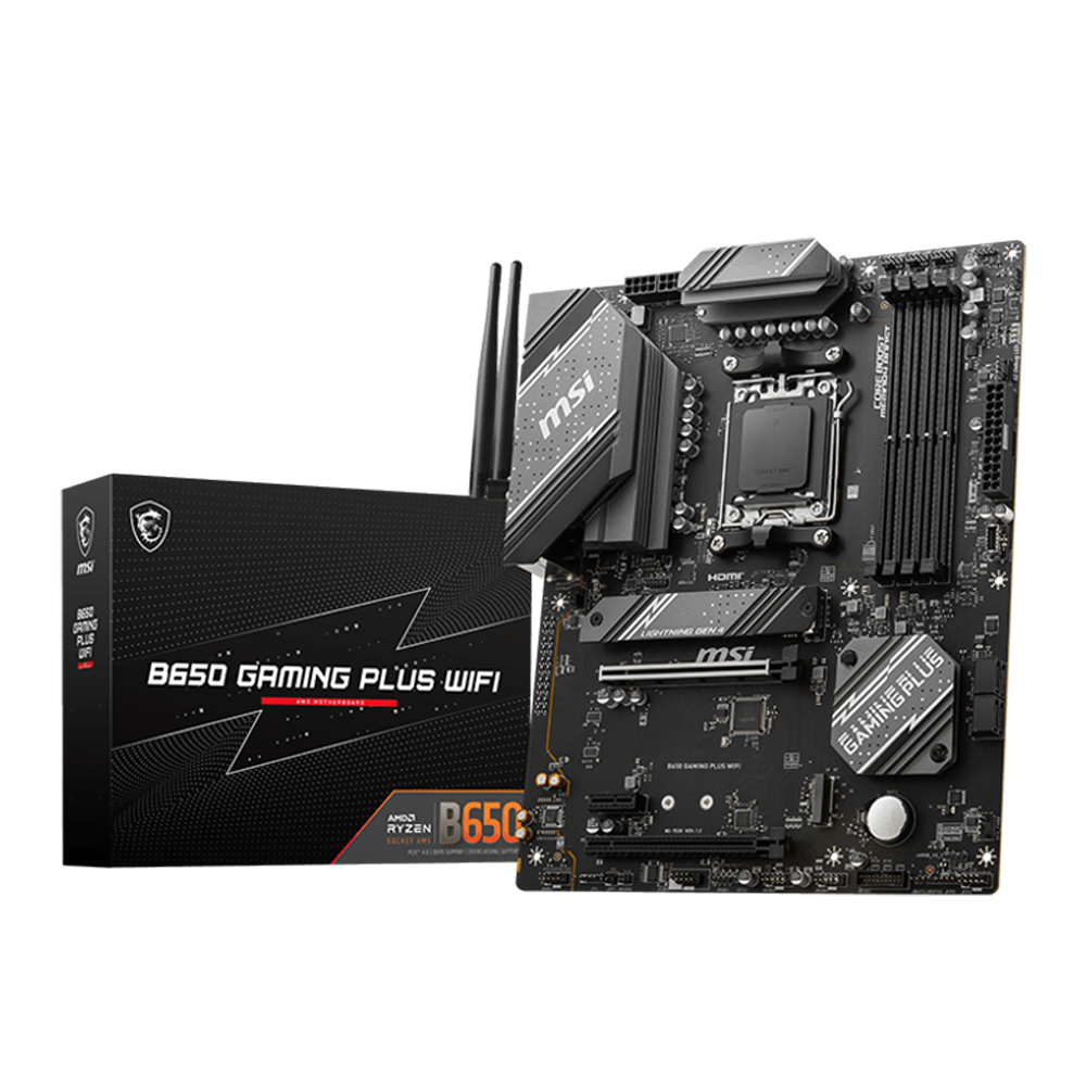 BREUNOR COOLWAVE - PC GAMING Ryzen 5 7600 6 cores up to 5.10 GHz, RTX 4070 SUPER 12GB, RAM 32GB DDR5 6000MHz, SSD 1000GB, 240mm LED liquid heatsink, Windows 11 PRO