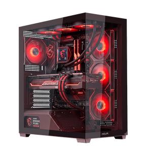 BREUNOR MAKAI - PC Gaming Ryzen 7 7800X3D, RX 9070 XT 16GB, RAM 32GB DDr5 6000MHz, SSD 1000GB NVMe, Dissipatore a liquido 360mm, Windows 11 PRO