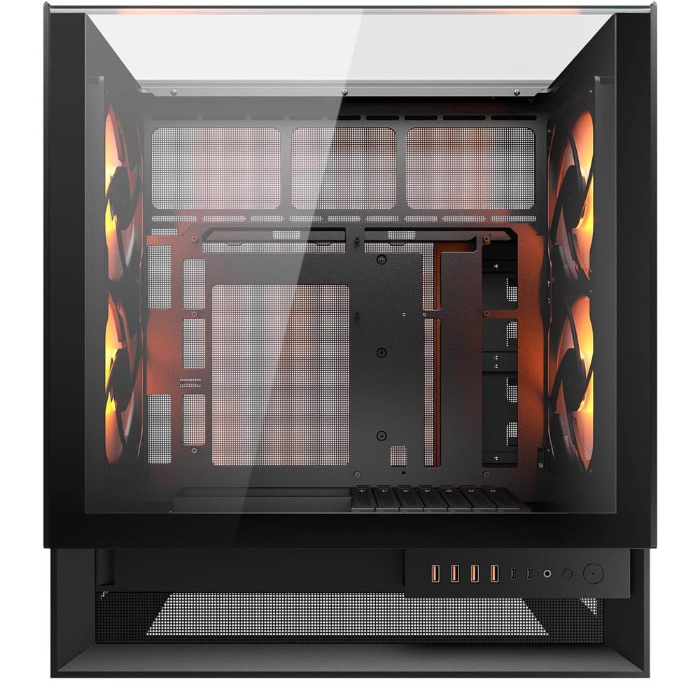BREUNOR SHENRON EXPRESS - PC GAMING Ryzen 5 9600X fino a 5.40 GHz, RTX 5070 12GB, RAM 32GB DDR5 , SSD 1TB, Dissipatore a Liquido 360mm RGB, W11