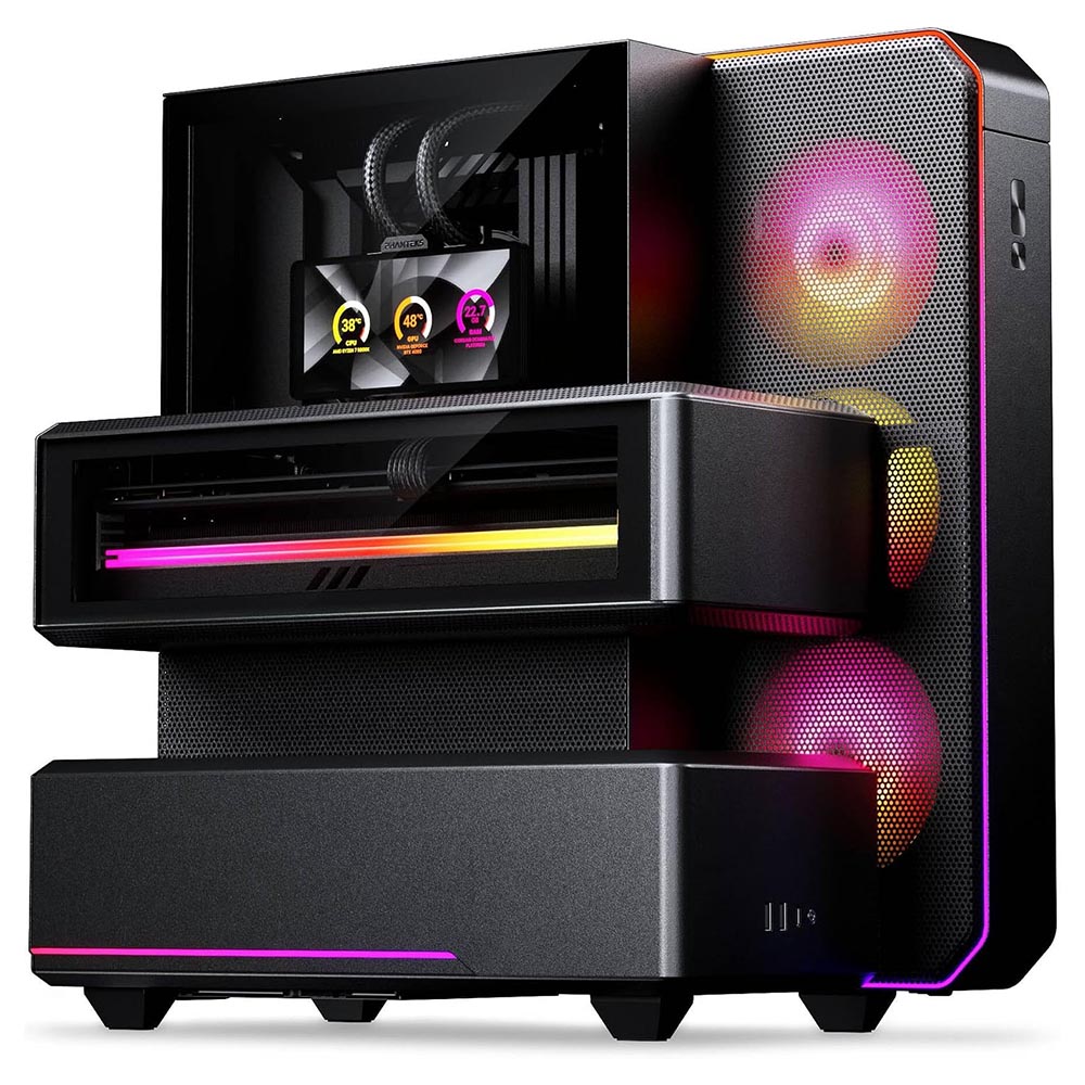 BREUNOR VLAD PREMIUM - PC Gaming Ryzen 9 9950X3D , RX 9070 XT 16GB, Ram 32Gb DDR5 6000MHz, SSD NVMe 2000GB Gen.5, AIO 360mm, Windows 11 pro