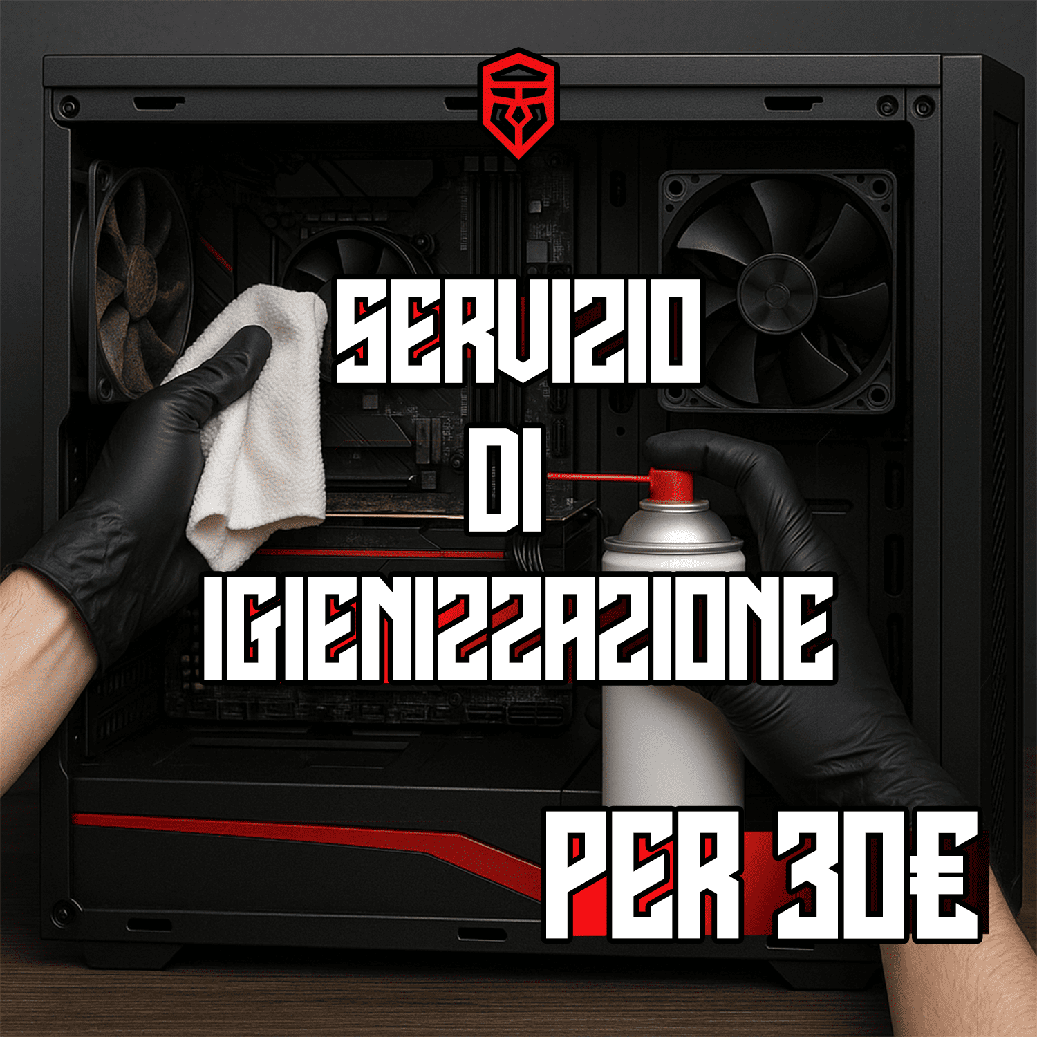 Igienizzazione PC (SOLO IN SEDE)