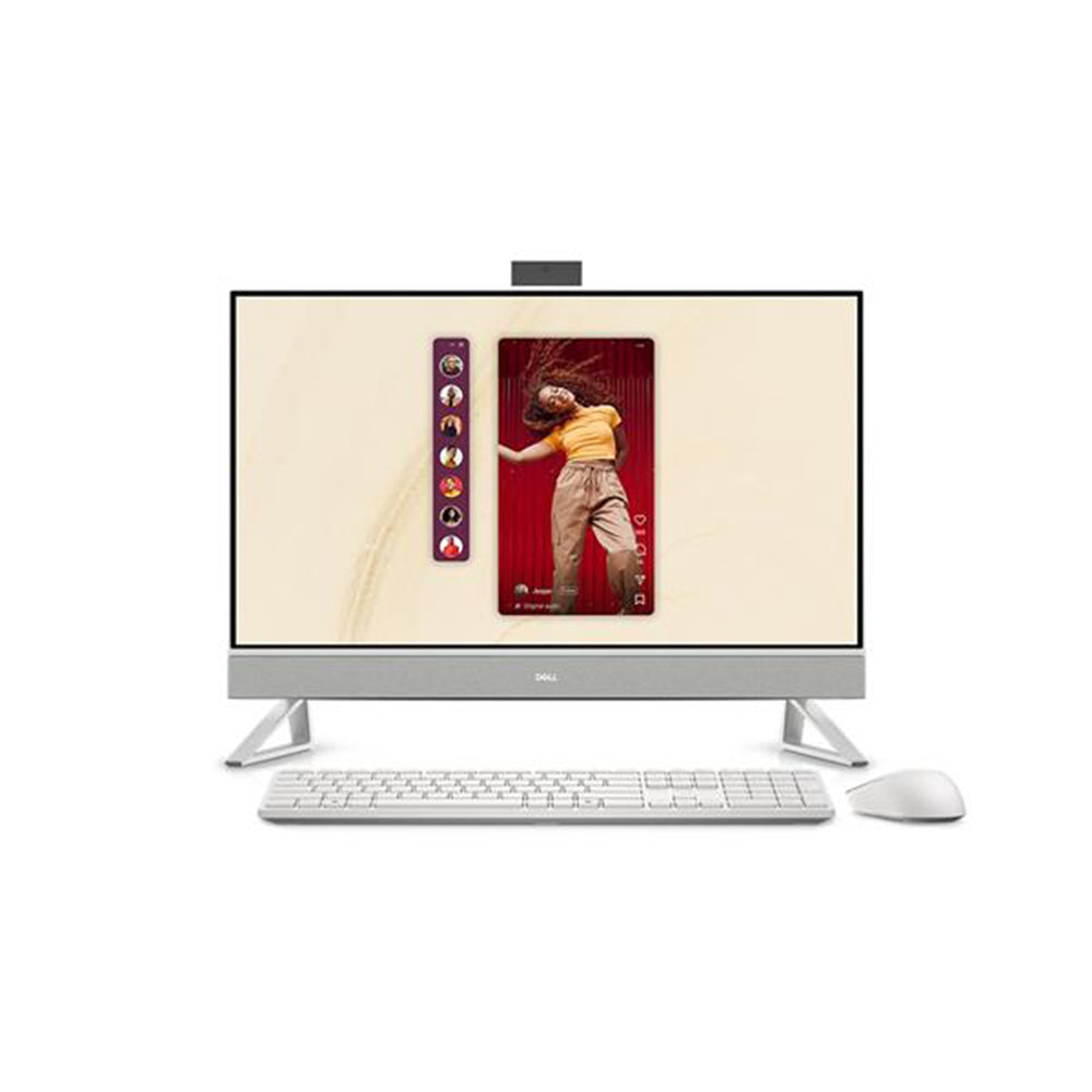 Dell All-in-One 27" FHD White | Intel Core i5-1334U | 16GB DDR5 | 512GB SSD | Win 11 Pro + Tastiera e Mouse