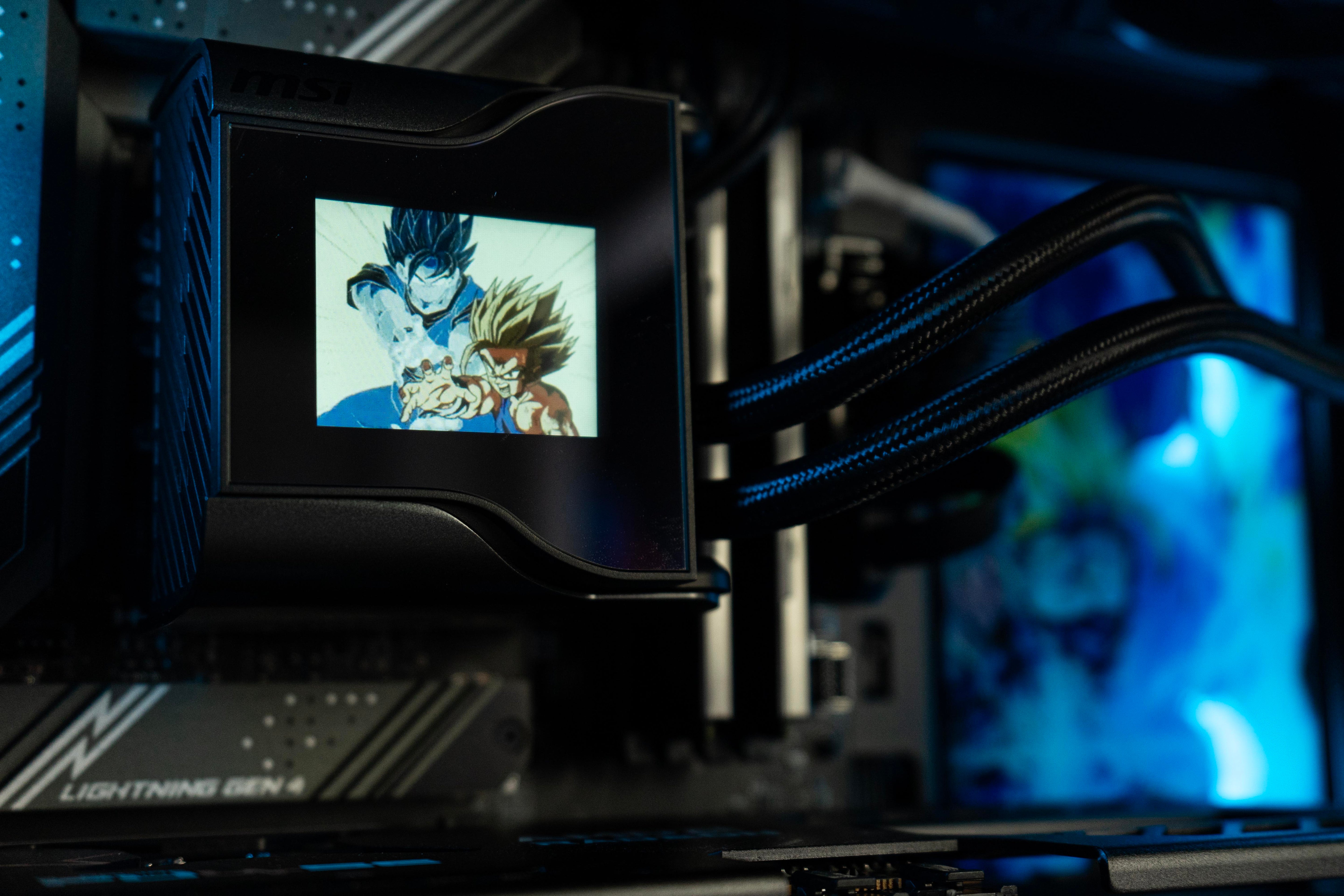BREUNOR GOHAN V1 - PC Gaming Intel i7 14700K, RX 9070XT 16GB, RAM 32GB DDr5 , SSD 1TB NVMe, AIO 360mm LCD, Windows 11 PRO