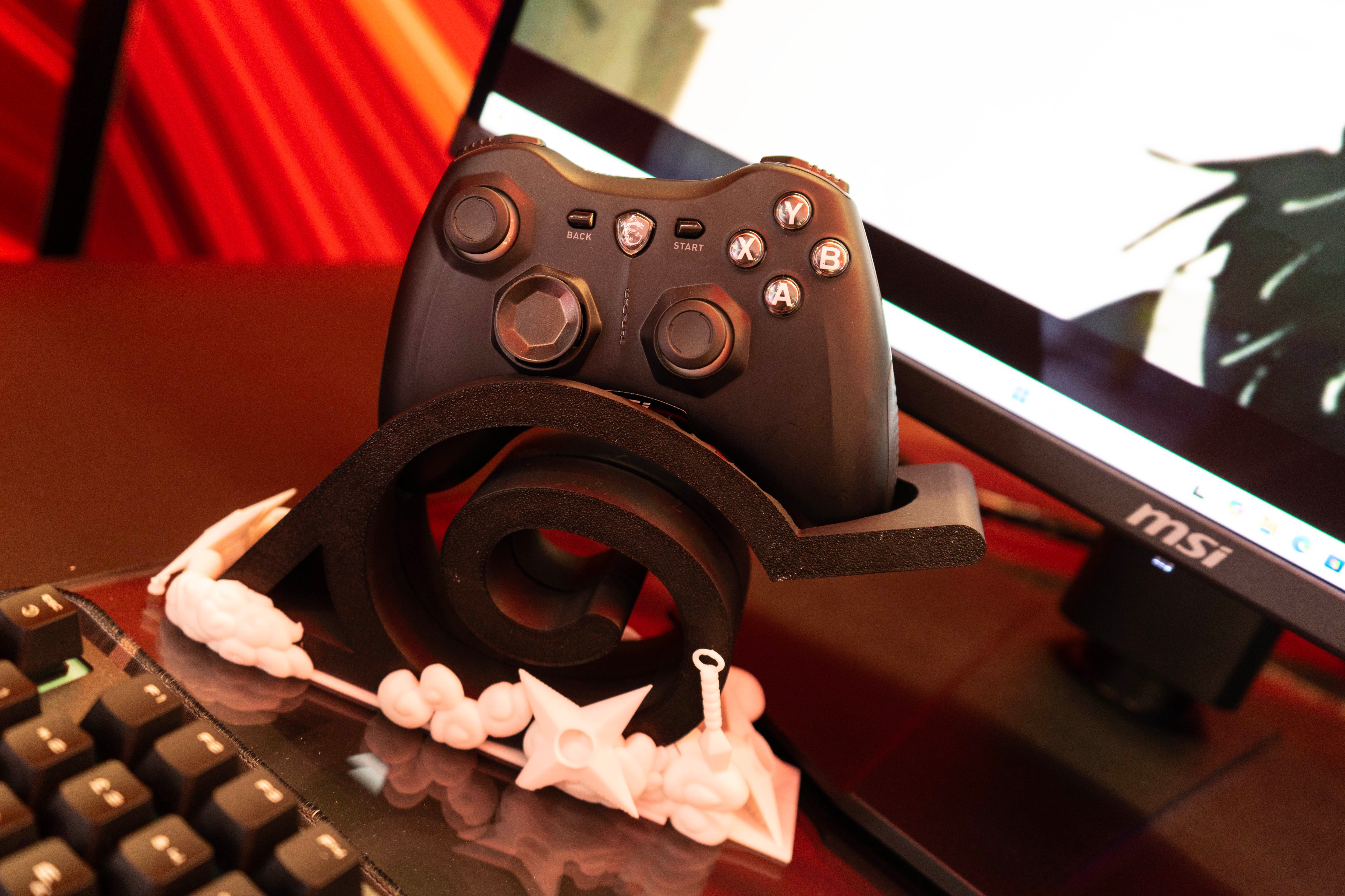PORTA JOYPAD Supporto Porta Joystick PER XBOX " Villaggio Della Foglia  " In filamento PLA