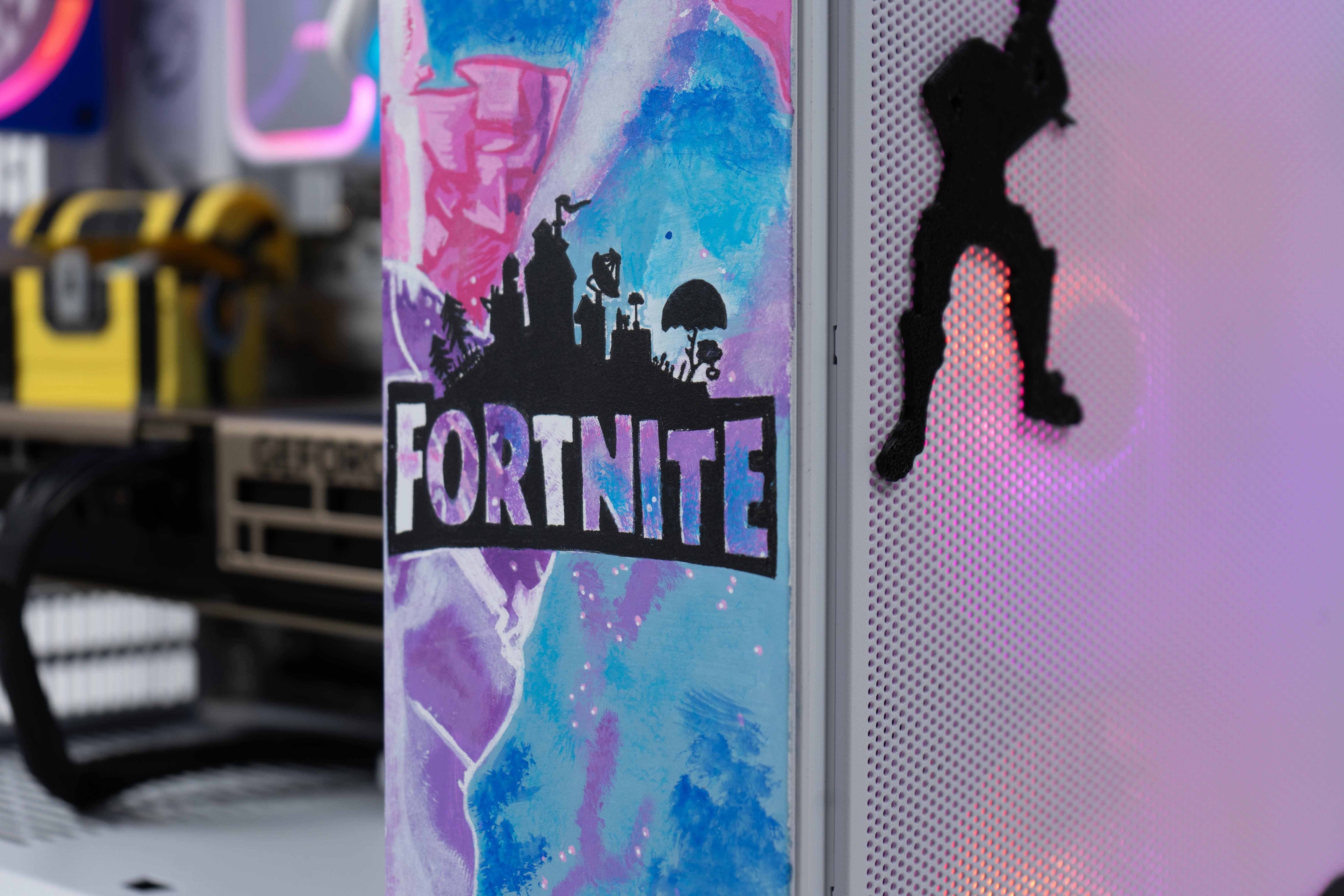 BREUNOR FORTNITE EXPRESS - PC GAMING Ryzen 5 9600X fino a 5.40 GHz, RTX 5070 12GB, RAM 32GB DDR5 , SSD 1TB, Dissipatore a Liquido 360MM, W11