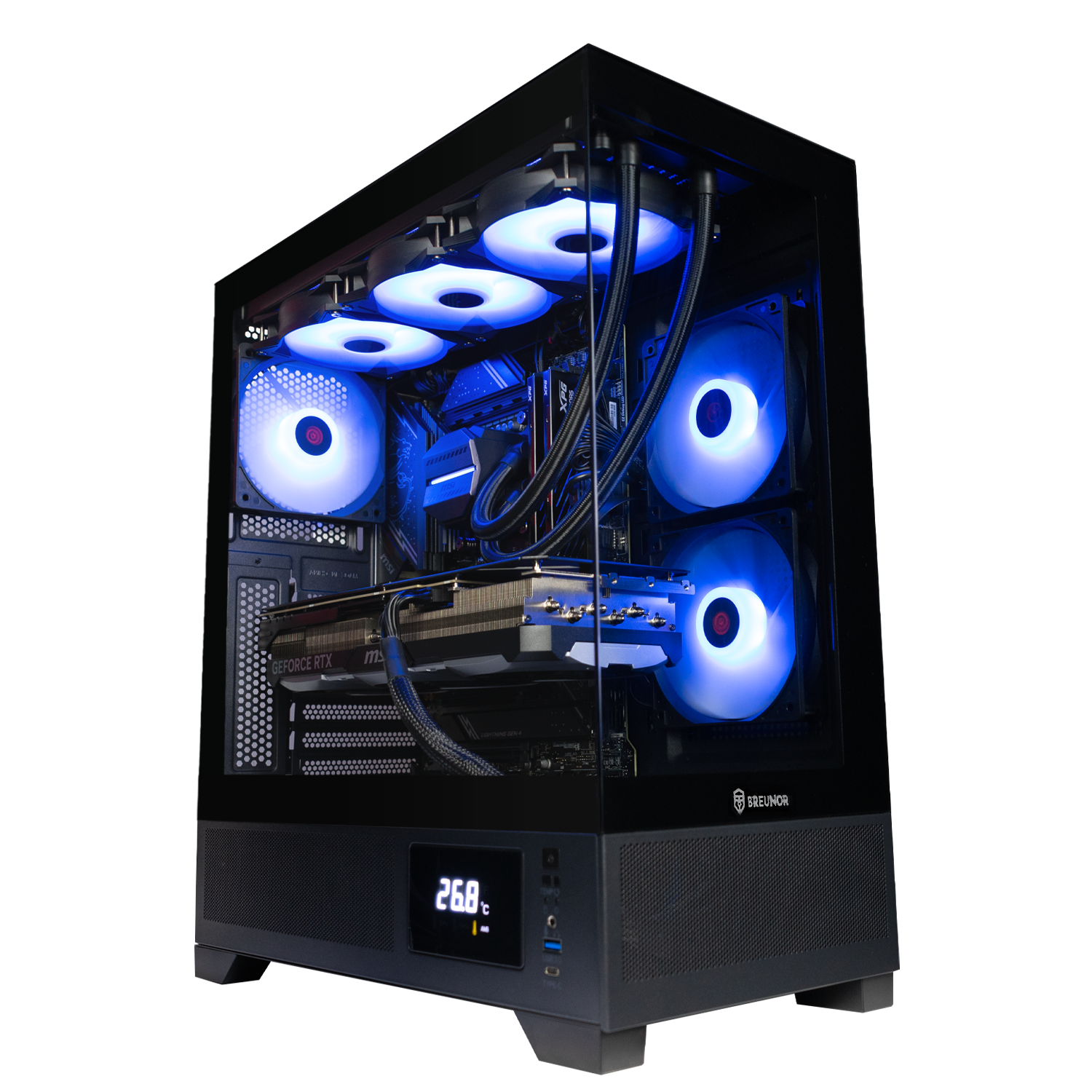 BREUNOR NEBULA - Gaming PC Ryzen 7 7800