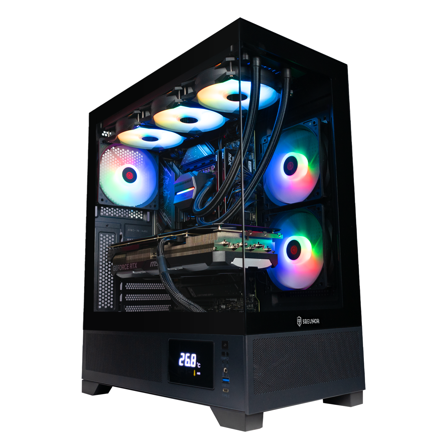 BREUNOR NEBULA - Gaming PC Ryzen 7 7800