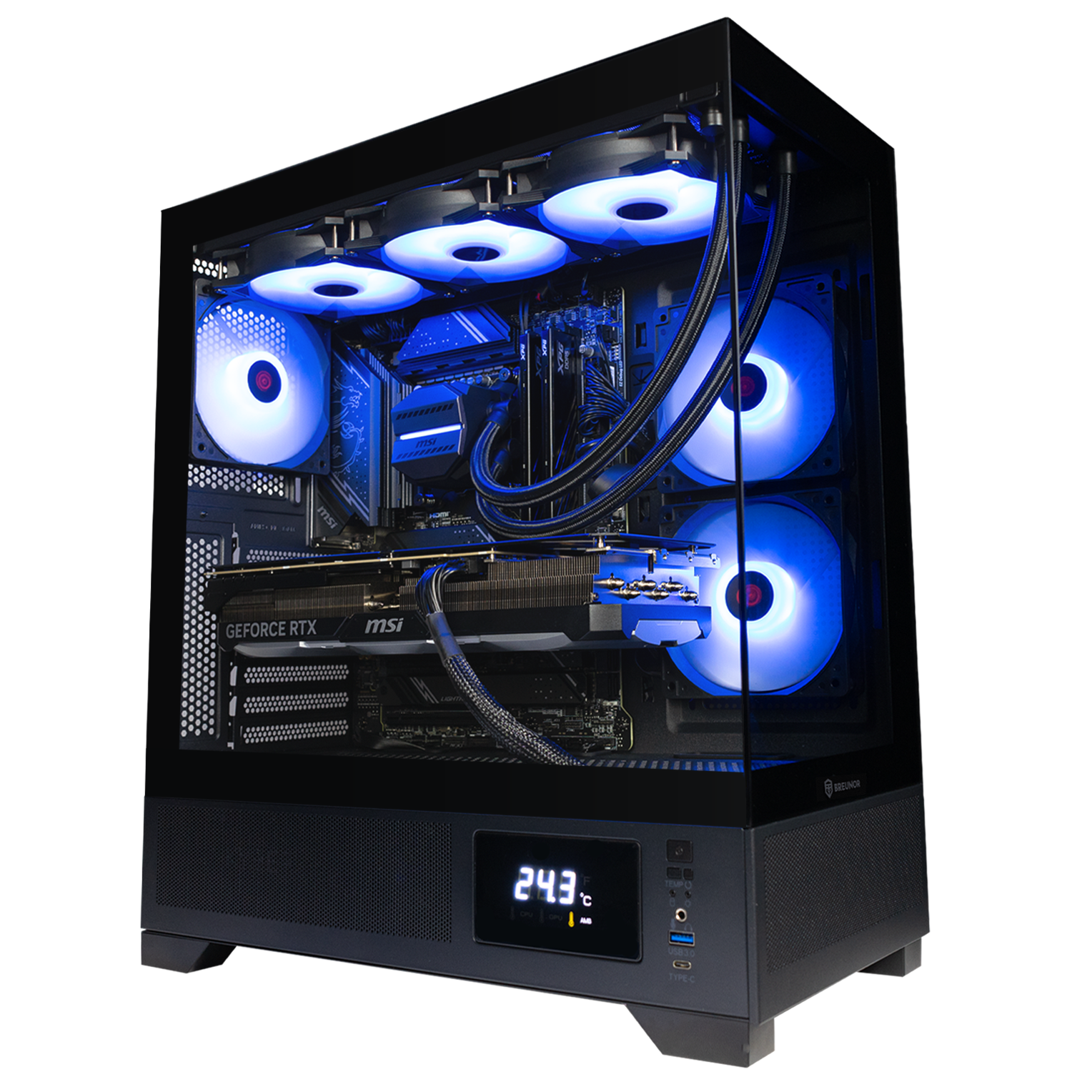 BREUNOR NEBULA - Gaming PC Ryzen 7 7800