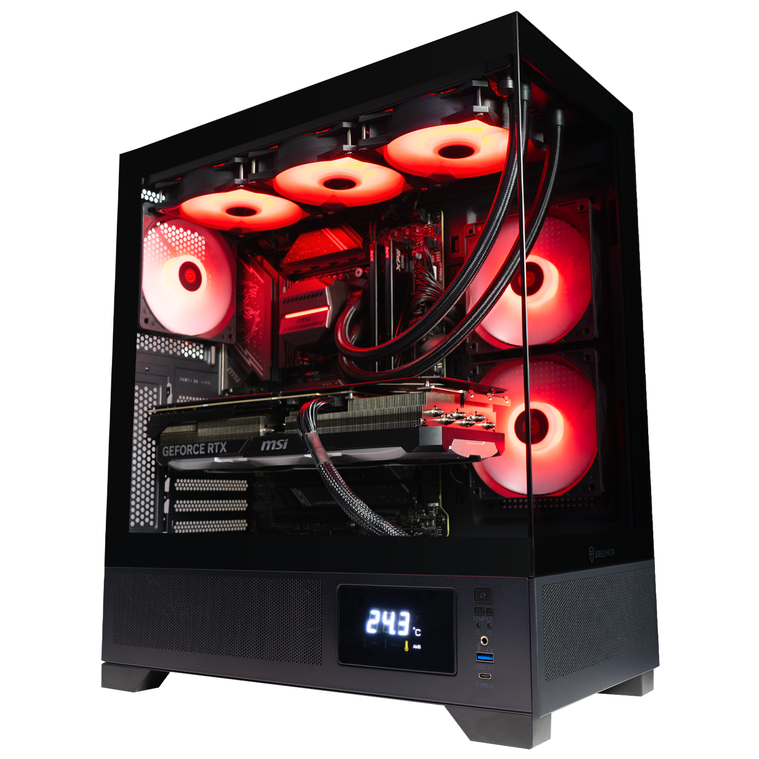 BREUNOR NEBULA - Gaming PC Ryzen 7 7800