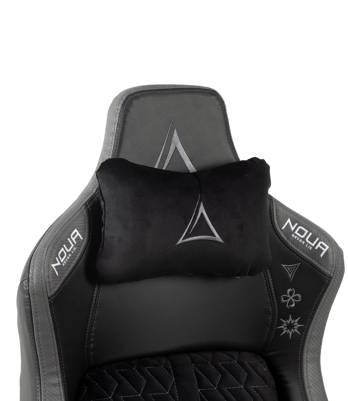 SEDIA GAMING NOUA BLAZE ERGONOMICA CON CUSCINO MAGNETICO MEMORY FOAM E BRACCIOLI 4D ( Black/Gray)