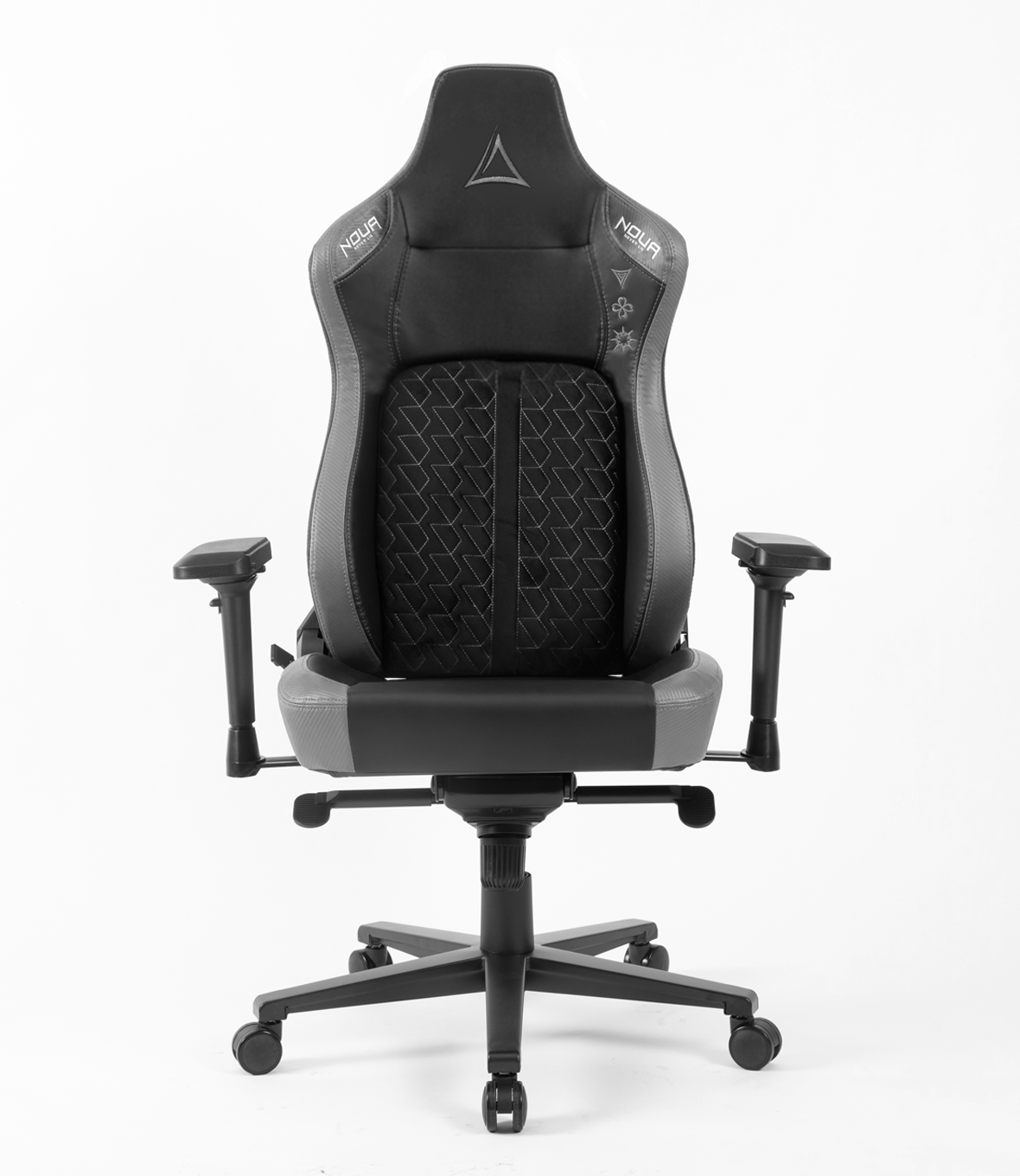 SEDIA GAMING NOUA BLAZE ERGONOMICA CON CUSCINO MAGNETICO MEMORY FOAM E BRACCIOLI 4D ( Black/Gray)