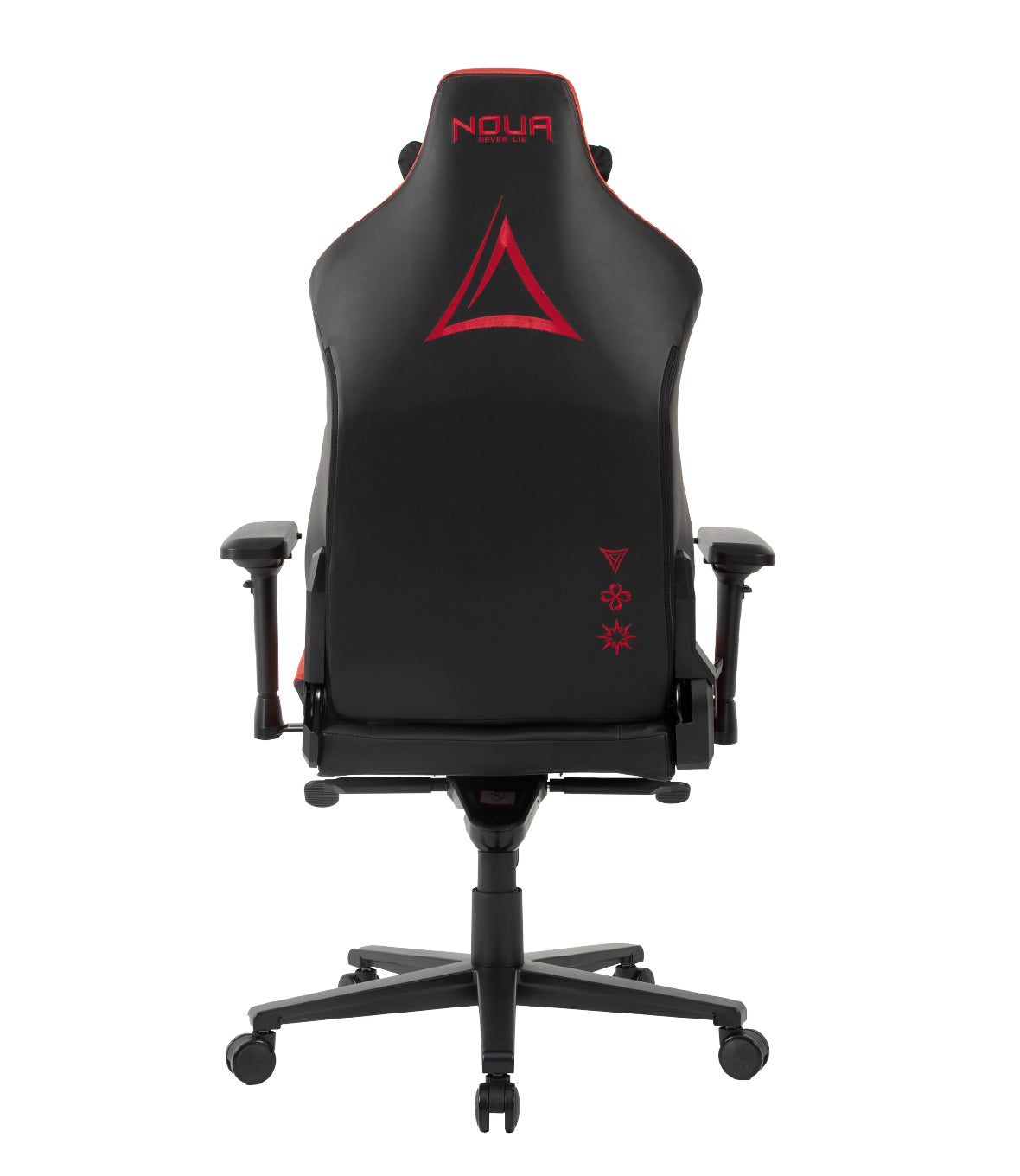 SEDIA GAMING NOUA BLAZE ERGONOMICA CON CUSCINO MAGNETICO MEMORY FOAM E BRACCIOLI 4D ( Black/Red)