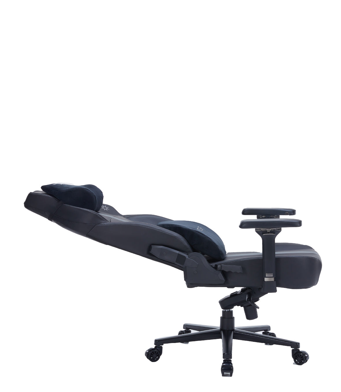SEDIA GAMING NOUA GROUND ERGONOMICA CON BRACCIOLI 4D MAGNETICI, MECCANISMO FROG E SCHIENALE RECLINABILE 160° ( Black/Grey))