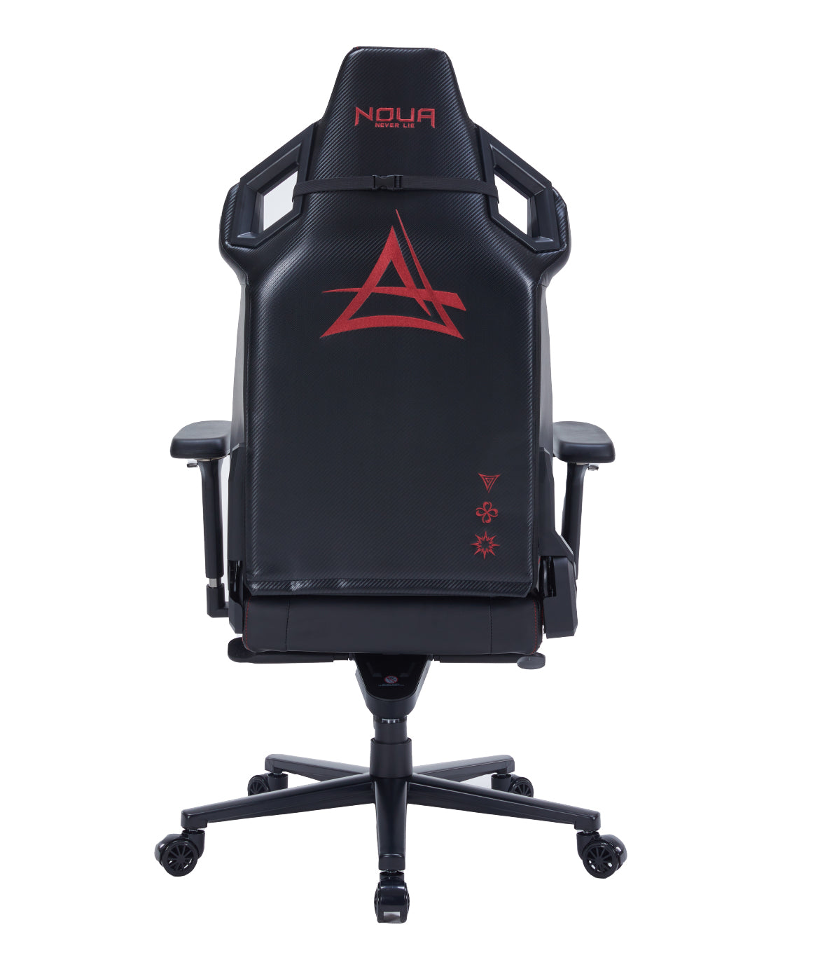 SEDIA GAMING NOUA MIND RED ERGONOMICA CON CUSCINI LOMBARE/CERVICALE, SCOCCA ABS E BRACCIOLI 4D