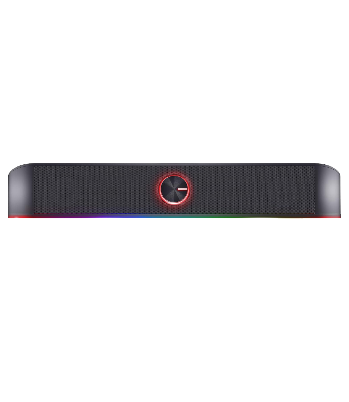 Speaker USB Trust GXT 619 Thorne Nero 2.0 canali 6 W Stereo Speaker con Illuminazione LED RGB, Sound Bar Jack AUX 3.5 mm, Casse PC