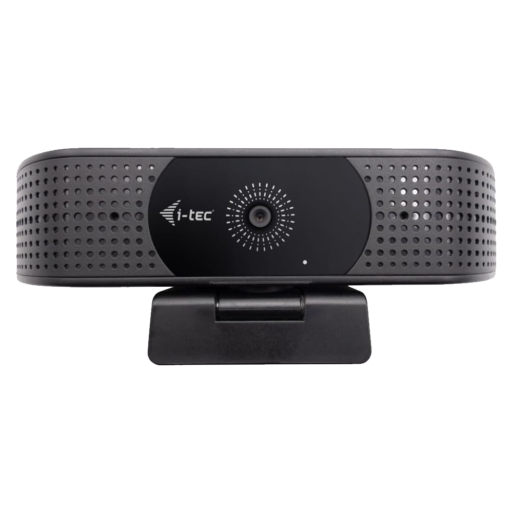 Webcam I-TEC SOLOMON 500 4K PDAF - 2 Microfoni Incorporati, Autofocus PDAF per una messa a fuoco rapida e stabile , per riunioni e streaming