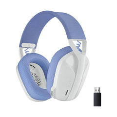 Logitech G G435 LIGHTSPEED White Cuffie Gaming Wireless Bluetooth - Cuffie Over Ear Leggere, Microfoni Integrati