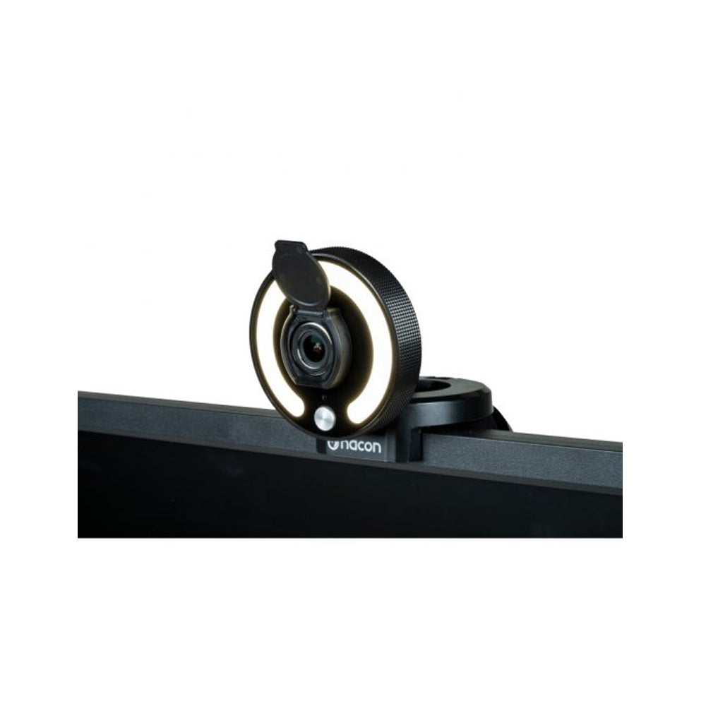 Webcam NACON Webcam Full HD per PC con illuminazione  -1080p a 30 FPS / 720p a 60 FPS , per riunioni e streaming