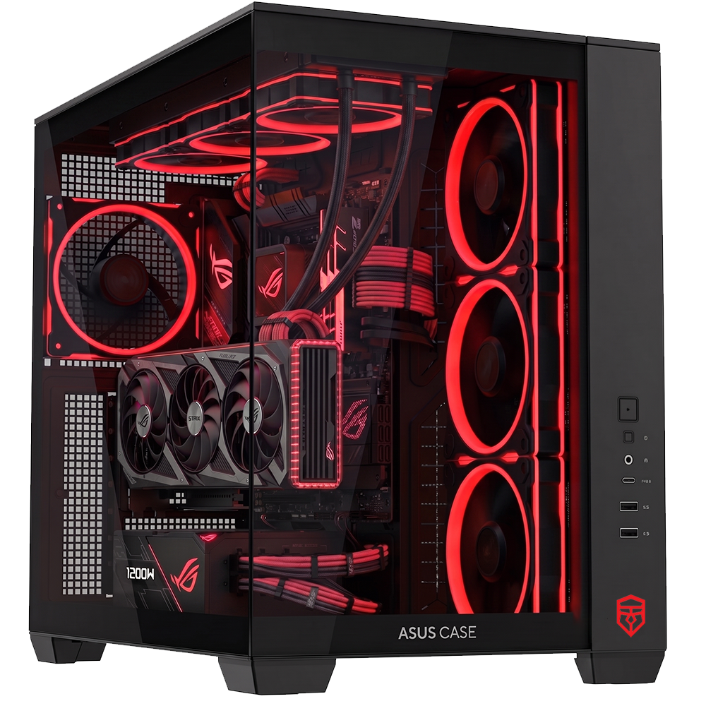 BREUNOR NOVO - PC Gaming Ryzen 7 9850X3D, RX 9070 XT 16GB, Ram 32Gb DDR5 6000MHz, SSD NVMe 1TB, Dissipatore a liquido 360mm, Windows 11 pro