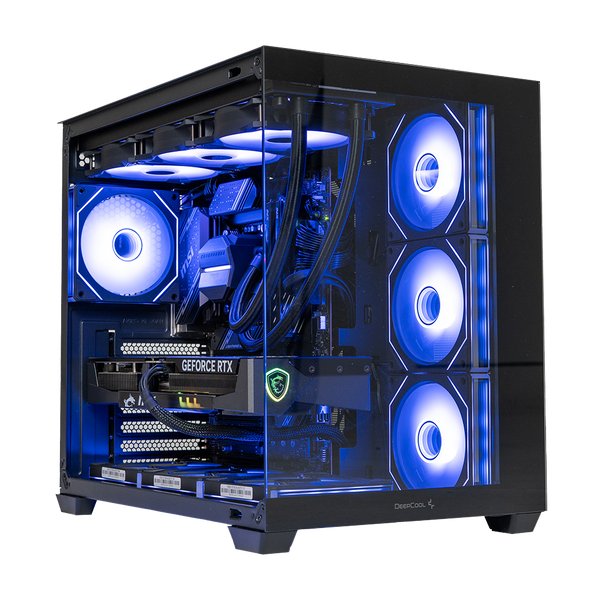 BREUNOR KRAKEN - PC Gaming Ryzen 7 7800X3D , RTX 5070 Ti 16GB, Ram 32Gb 6000MHz, SSD NVMe 1000GB, Dissipatore liquido 360mm, Windows 11 Pro
