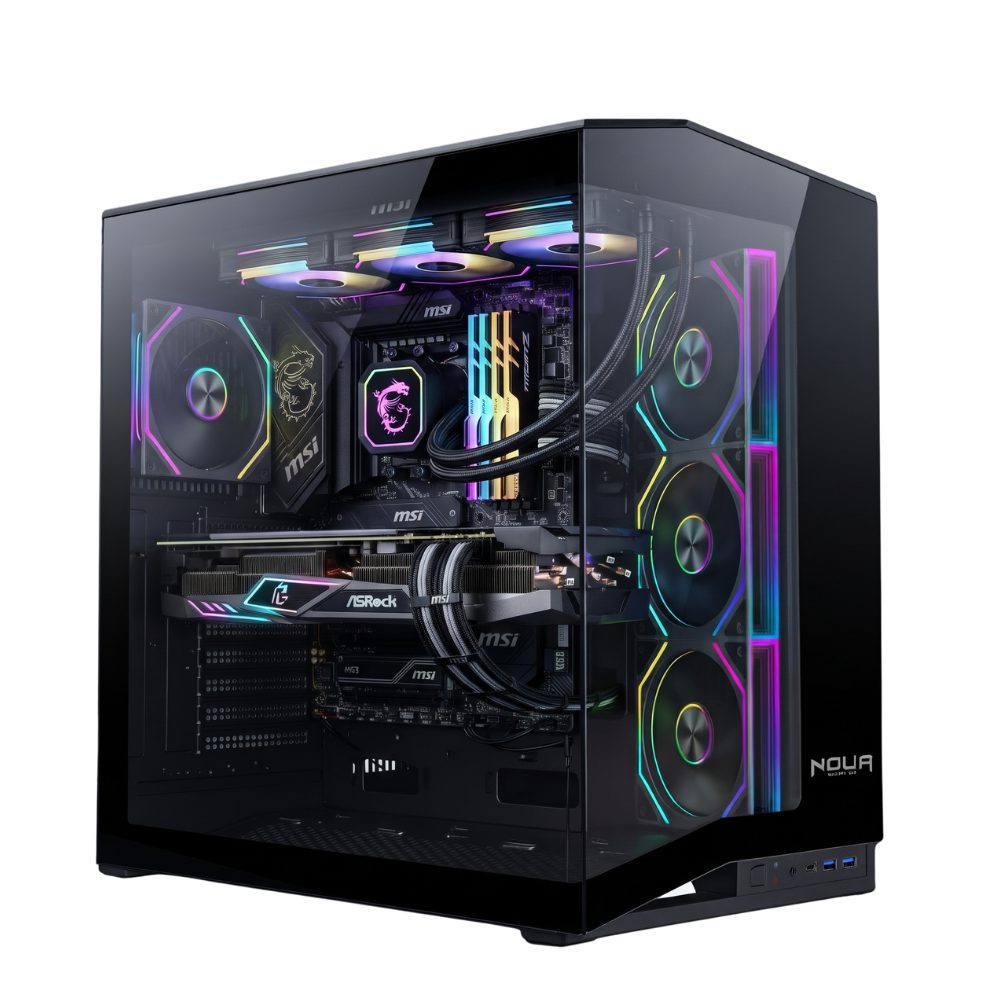 BREUNOR KAGE V3 EXPRESS - PC GAMING Ryzen 7 7800X3D , RX 9060 XT 16GB, RAM 32GB DDR5 6000MHz, SSD 1TB, LIQUID 360MM, Windows 11 PRO