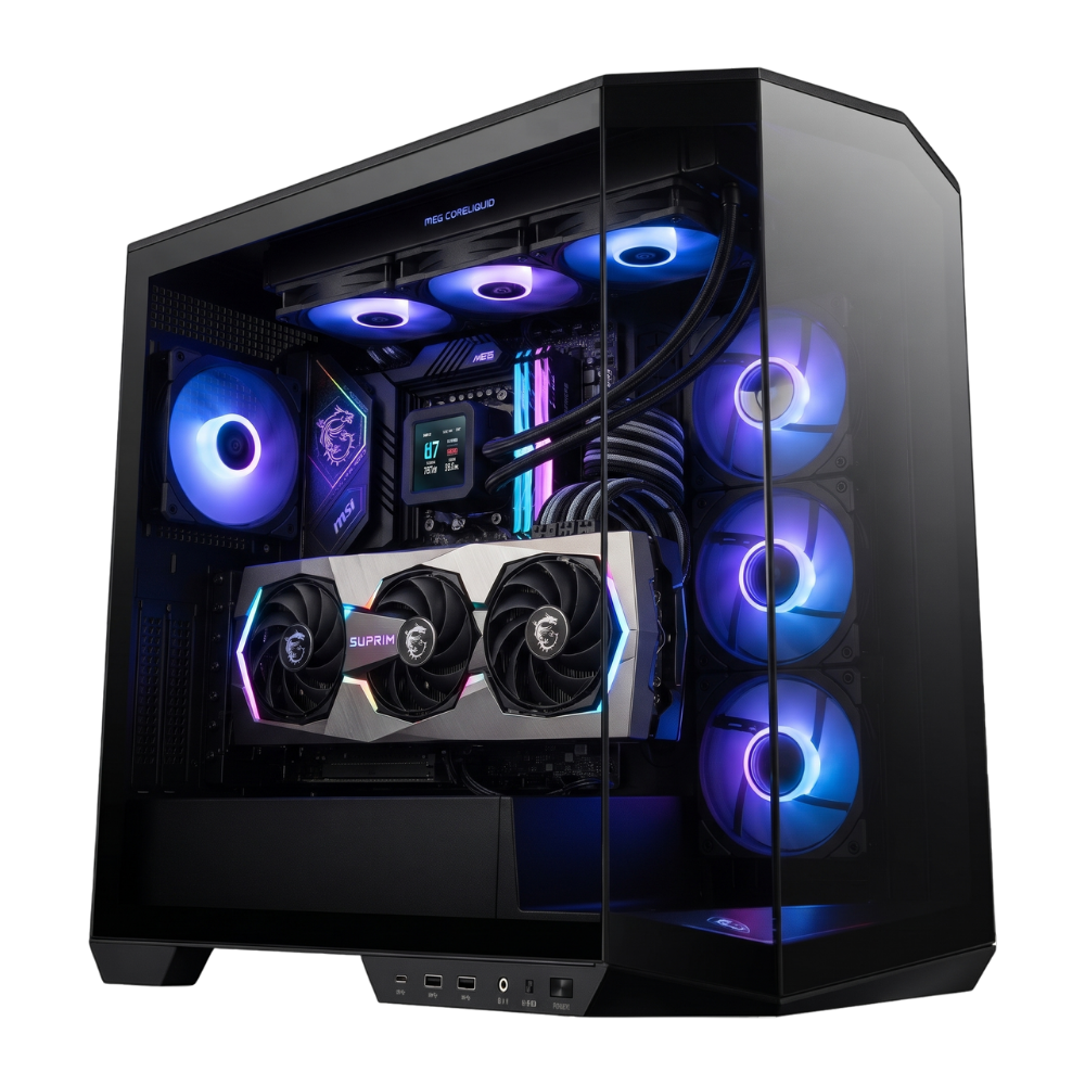 BREUNOR ARTURIAN EXPRESS - PC GAMING Ryzen 5 9600X fino a 5.40 GHz, RTX 5070 12GB, RAM 32GB DDR5 , SSD 1TB, Dissipatore a Liquido 360mm , W11 Pro
