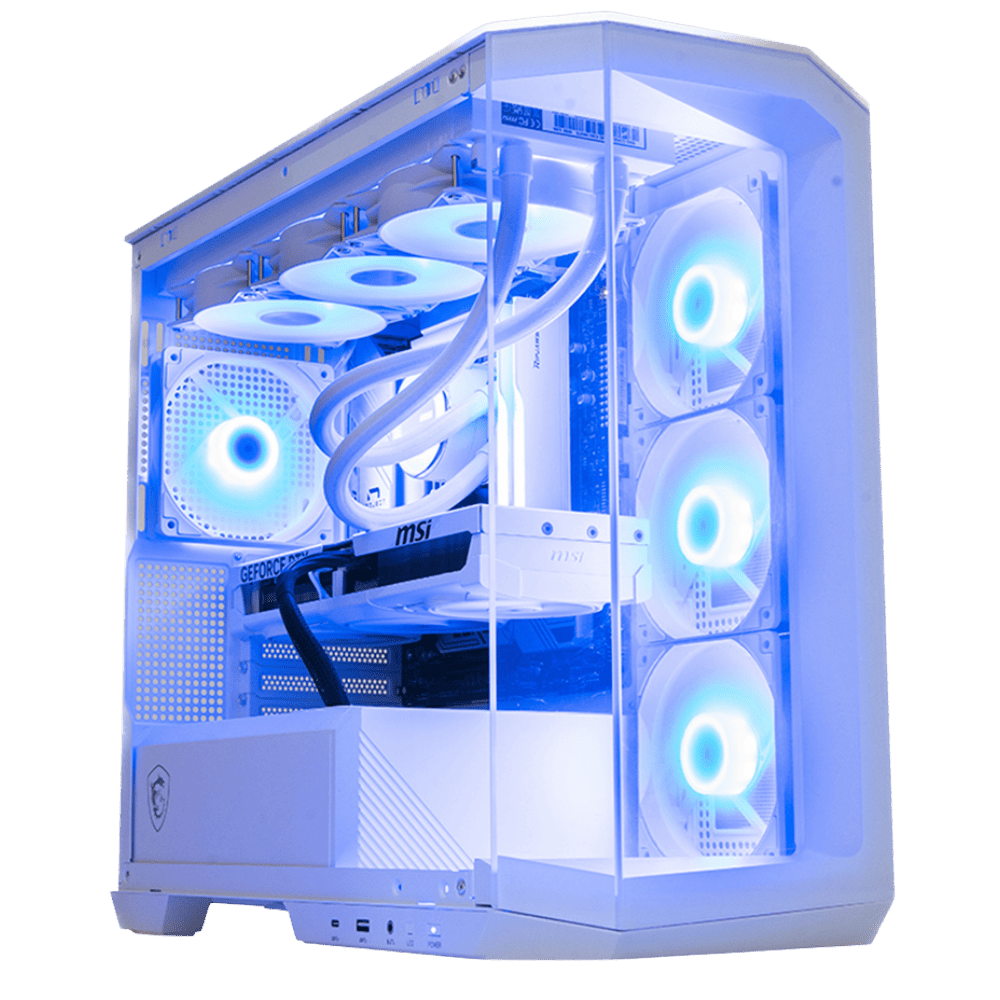 BREUNOR PROJECT ZERO EXPRESS - PC Gaming Ryzen 7 7800X3D, RTX 5070 12GB, RAM 32GB DDr5, SSD 1000GB NVMe, AIO 360mm, Windows 11