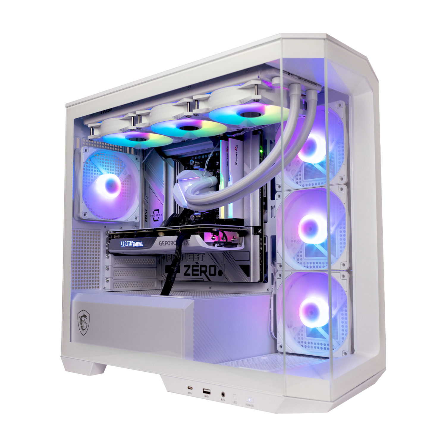 Preventivo B2789-A   - Ryzen 7 7800X3D    RTX 4070 SUPER 12Gb WHITE MSI