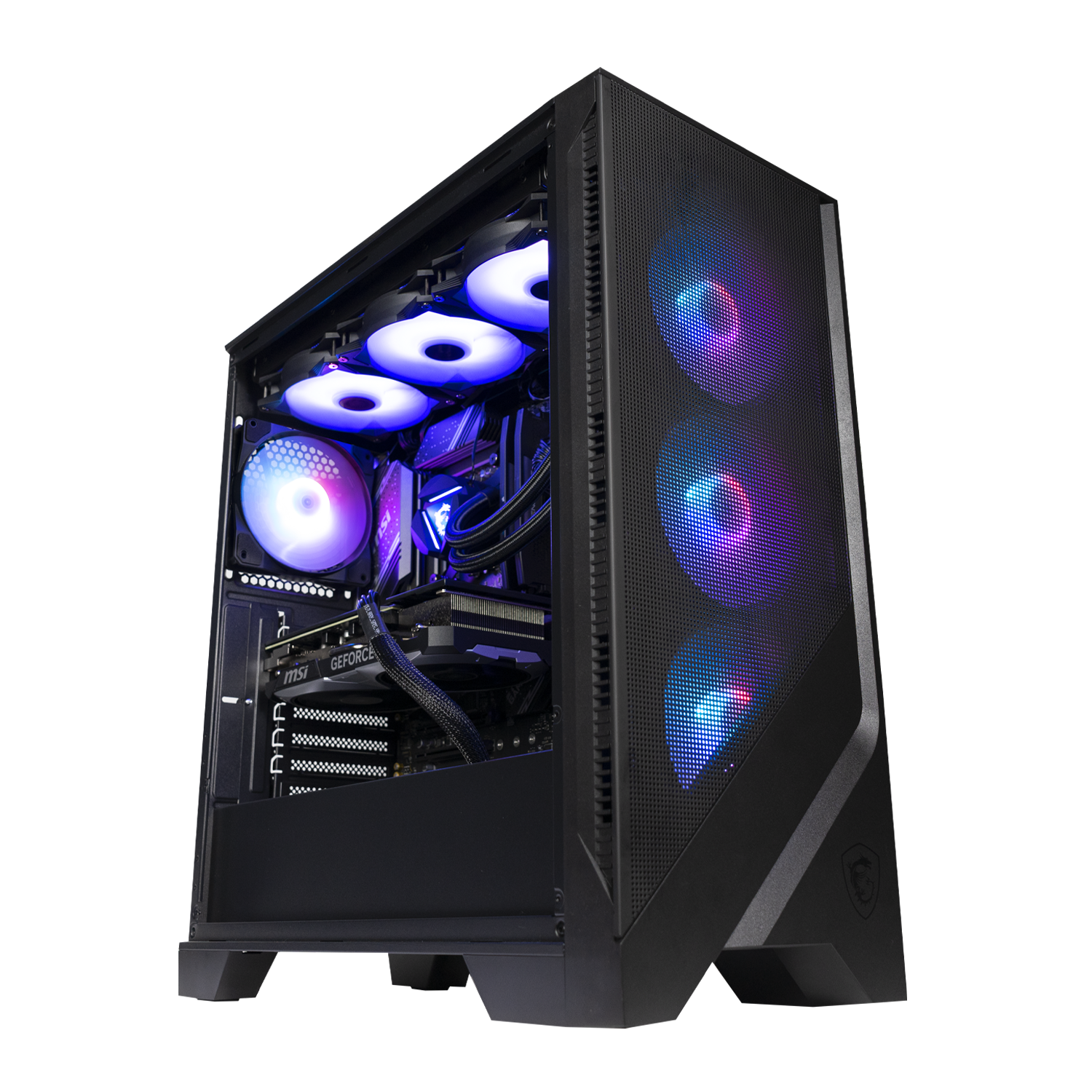 BREUNOR IMPERIUS - PC Gaming Intel i9 14900K up to 6.00GHz, RTX 5070 Ti 16GB, Ram 32Gb DDR5 6000MHz, SSD NVMe 1000GB, 360mm liquid heatsink, Windows 11 pro