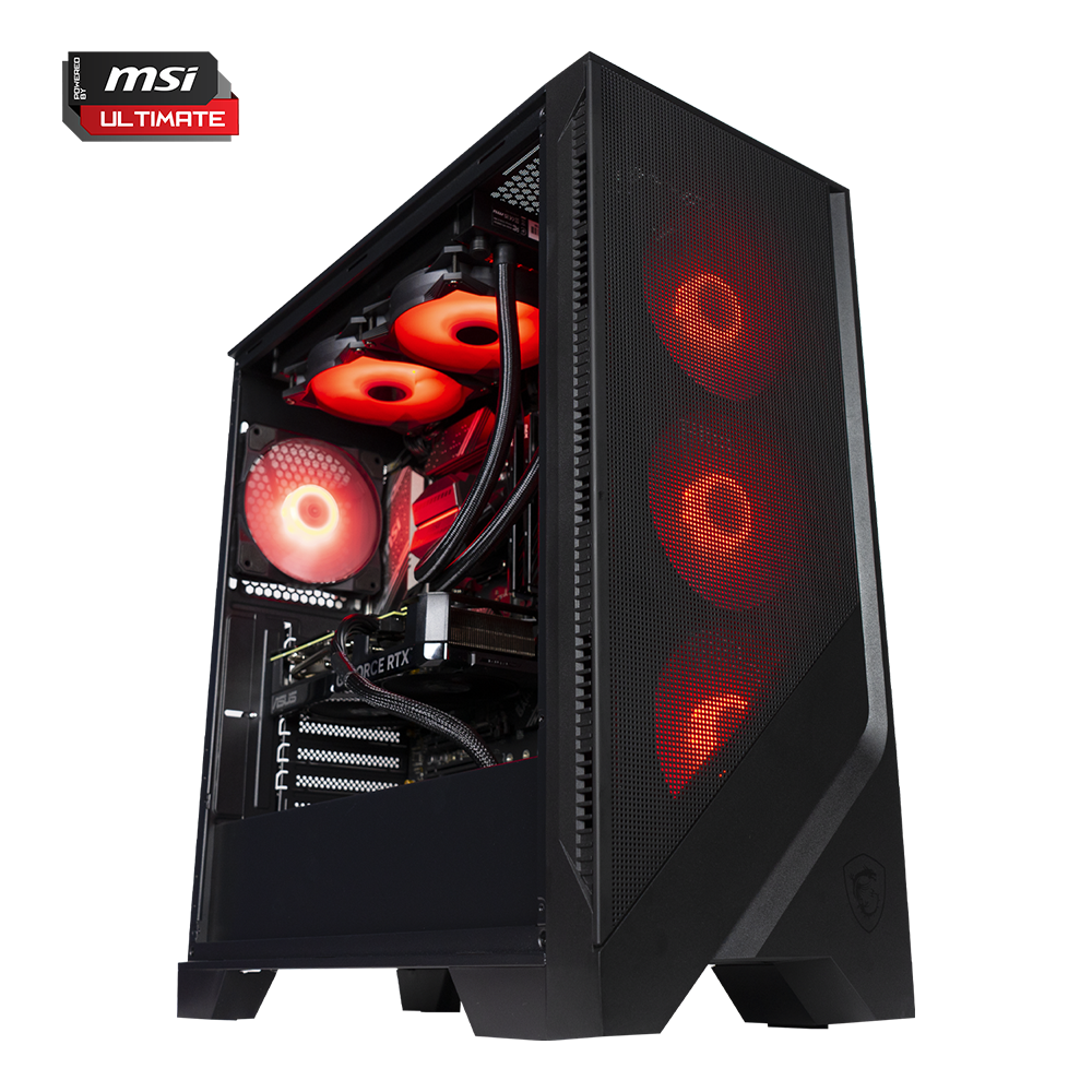 BREUNOR APOCALYPTOR - PC Gaming Ryzen 9 7950X, RTX 4070 SUPER 12GB, RAM 32GB DDr5 6000MHz, SSD 1000GB NVMe, Dissipatore a Liquido 240mm, Windows 11 PRO