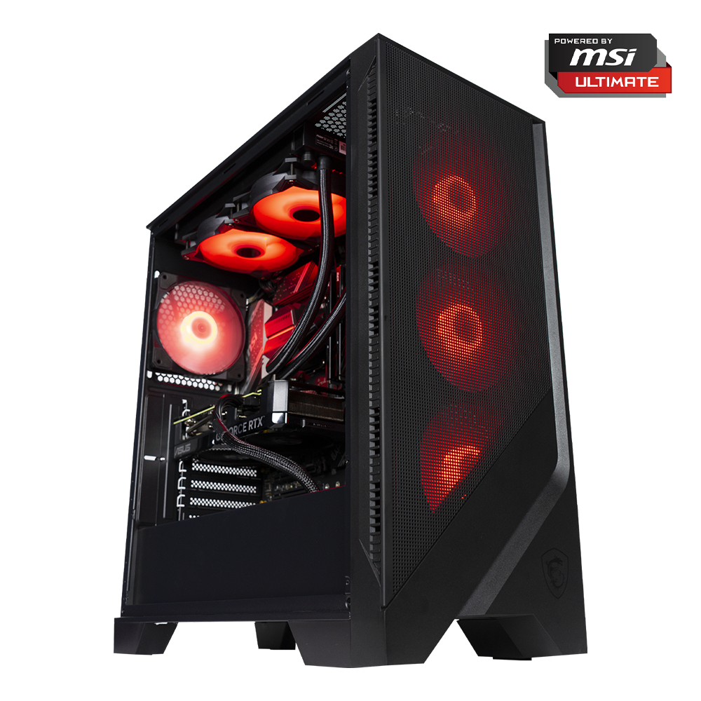 BREUNOR APOCALYPTOR - PC Gaming Ryzen 9 7950X, RTX 4070 SUPER 12GB, RAM 32GB DDr5 6000MHz, SSD 1000GB NVMe, Dissipatore a Liquido 240mm, Windows 11 PRO