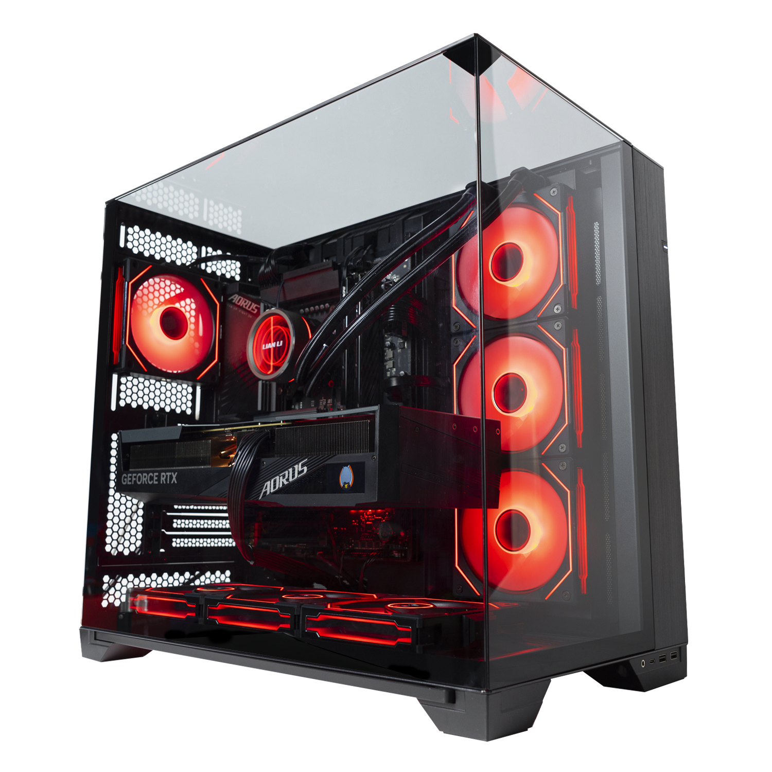 PC Gaming Ryzen 7 9800X3D, RTX 5090 32GB, RAM 32GB DDr5, SSD 2TB NVMe, Dissipatore a Liquido 360mm, Windows 11 PRO- B3632