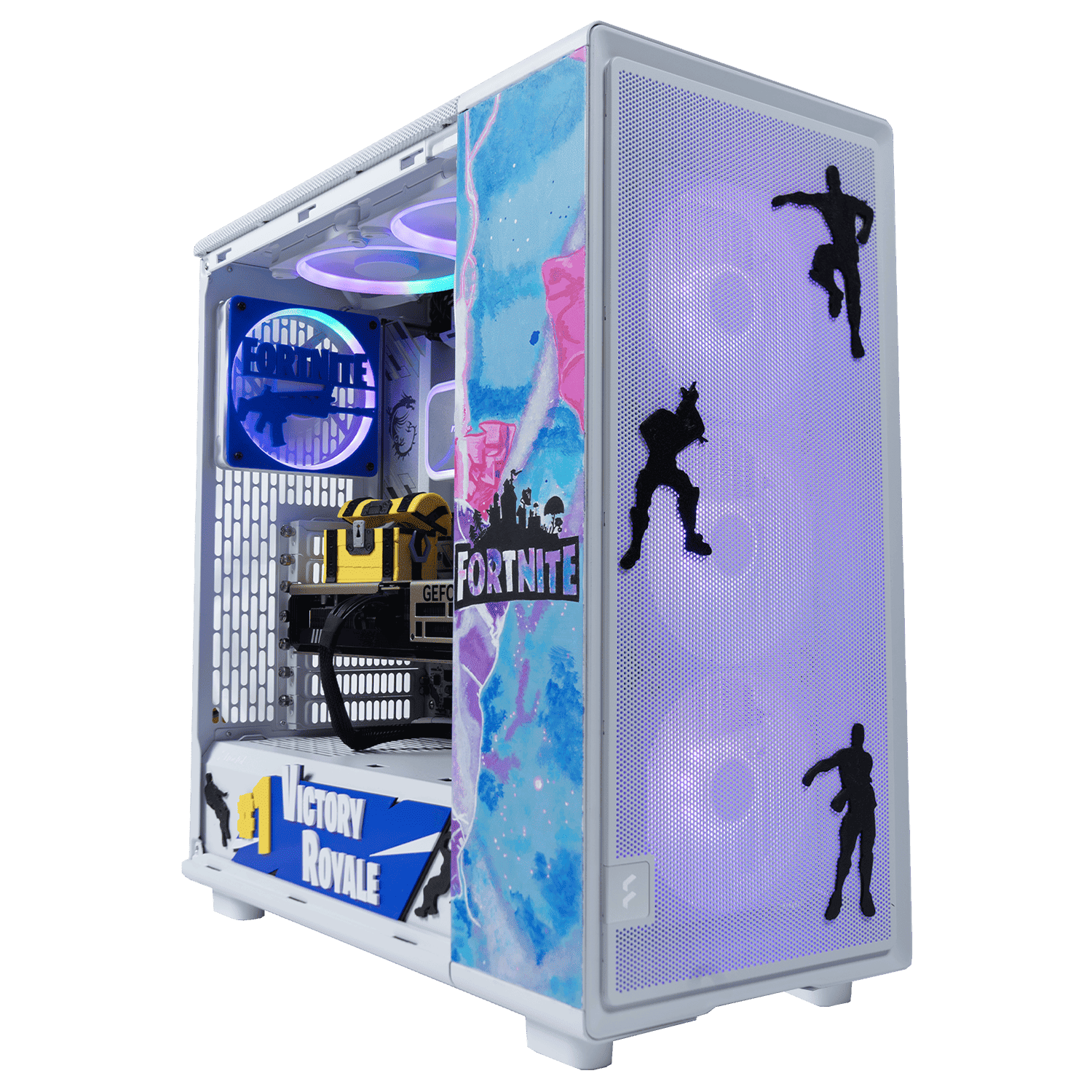BREUNOR FORTNITE EXPRESS - PC GAMING Ryzen 5 9600X fino a 5.40 GHz, RTX 5070 12GB, RAM 32GB DDR5 , SSD 1TB, Dissipatore a Liquido 360MM, W11