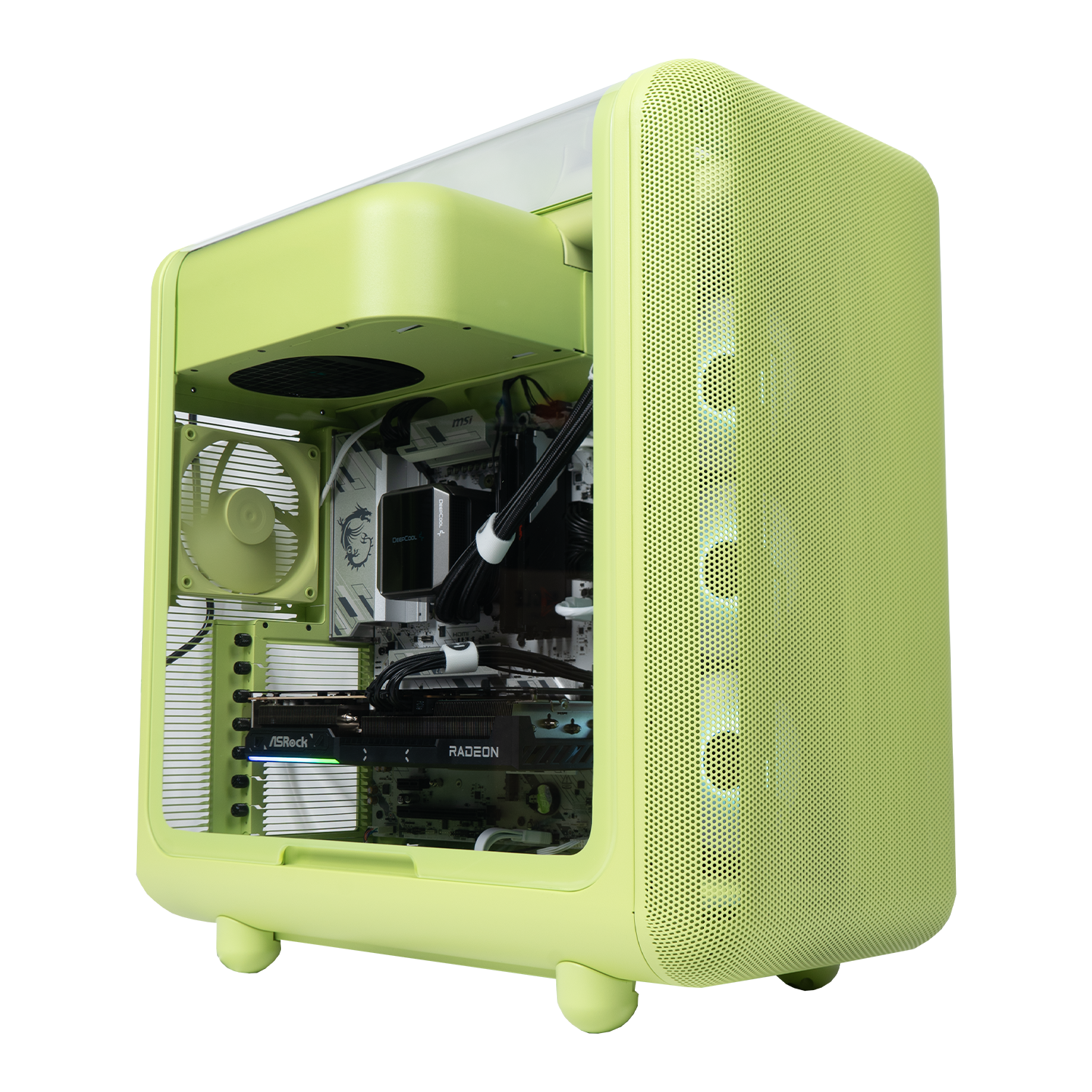 BREUNOR KANAE EXPRESS - PC Gaming Ryzen 9 7950X3D, RX 9070 XT 16GB, RAM 32GB DDr5 6000MHz, SSD 1000GB NVMe, Dissipatore a liquido 360mm, Windows 11 PRO