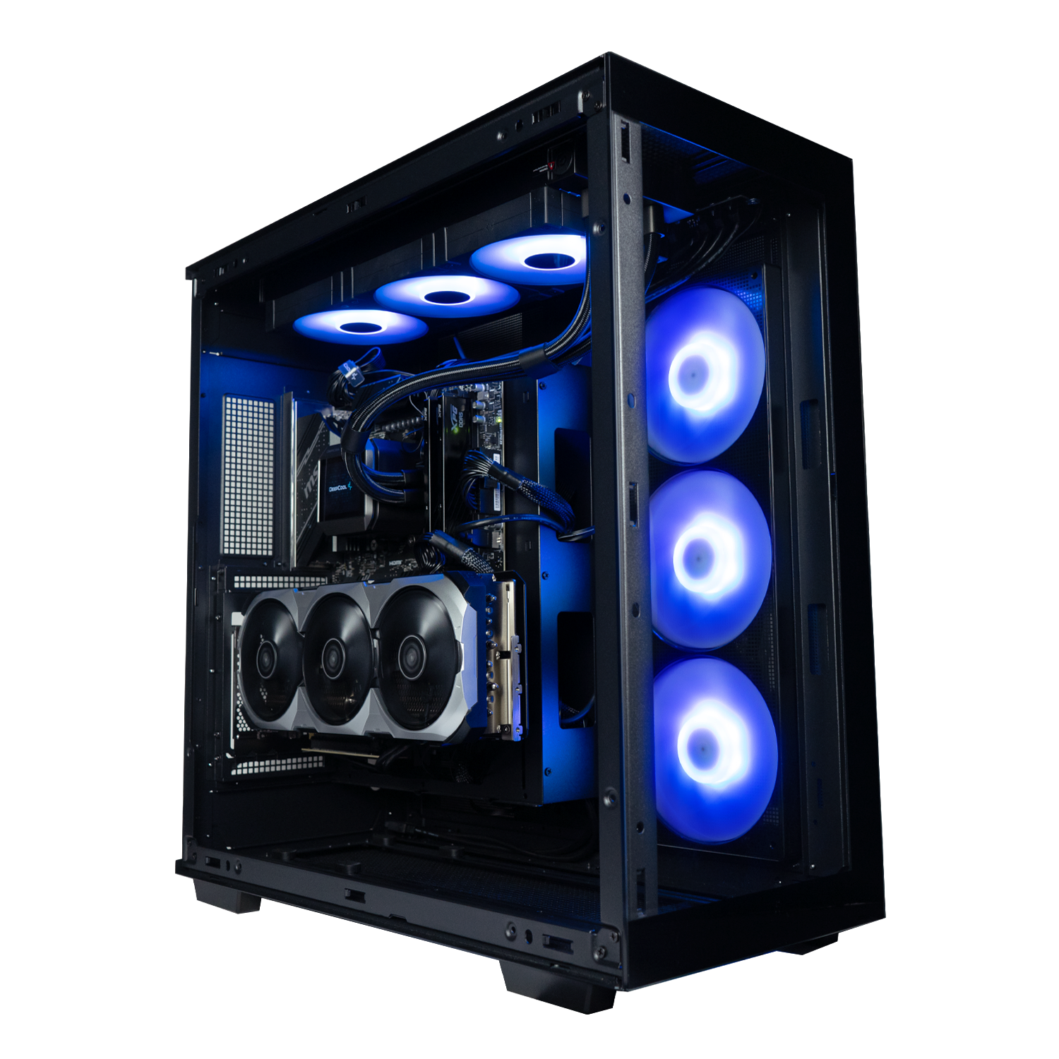 BREUNOR OSIRIS - Pc Gaming Ryzen 9 9900X , RTX 4070 Ti SUPER 16GB, Ram 32Gb DDR5 6000MHz, Ssd Nvme 2000GB, Dissipatore a Liquido 360mm, Windows 11 Pro