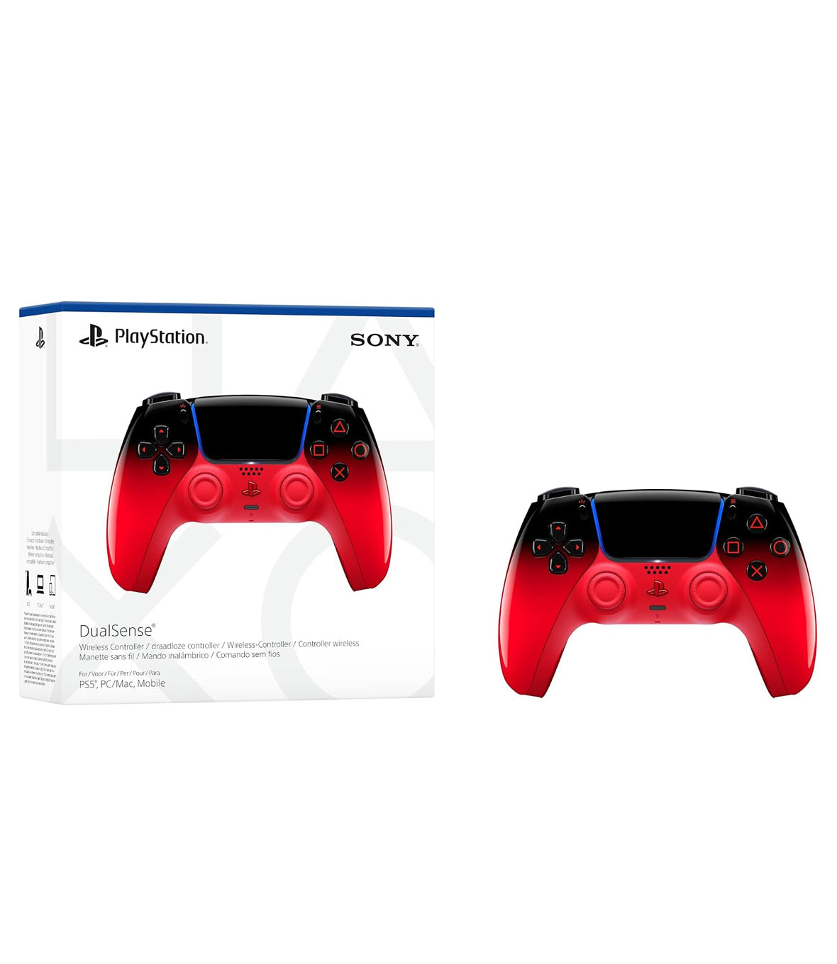 JOYPAD WIRELESS Sony DualSense Techno Red Wireless PlayStation 5 / PC