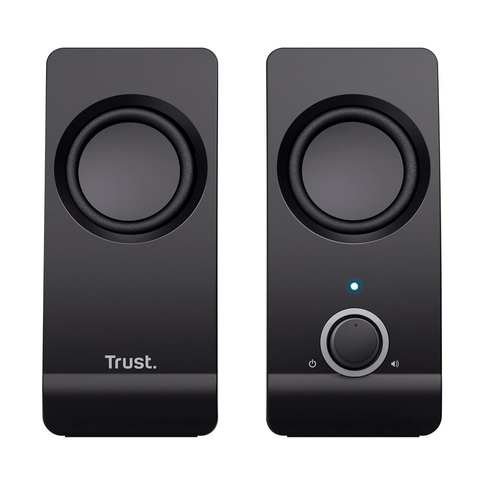 Speaker Trust Remo Casse Pc 2.0 Casse PC , 16 W , Alimentazione USB, 3.5 mm, Altoparlanti PC Stereo per Computer