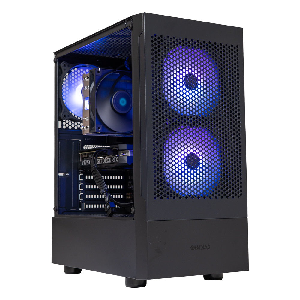 BREUNOR PRIMO - Desktop PC RYZEN 5 5600G 6 CORE, Ram 16Gb 3600MHz, SSD NVMe 500GB, WiFi, Windows 11 pro, PC Desktop Gaming, Entry Level