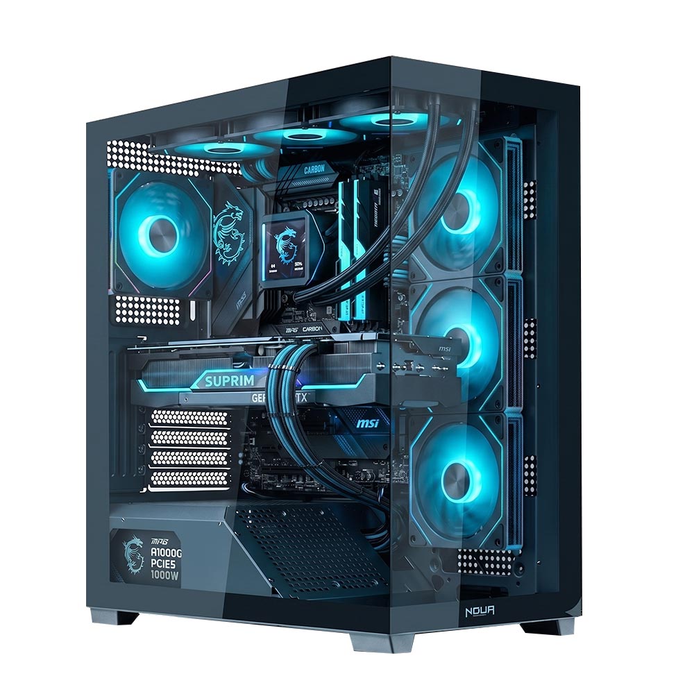 BREUNOR VLAD - PC Gaming i7 14700K, RTX 5070 12 Go, RAM 32 Go DDR5 6000 MHz, SSD Nvme 1000 Go, dissipateur thermique liquide 360 ​​mm, Windows 11 Pro