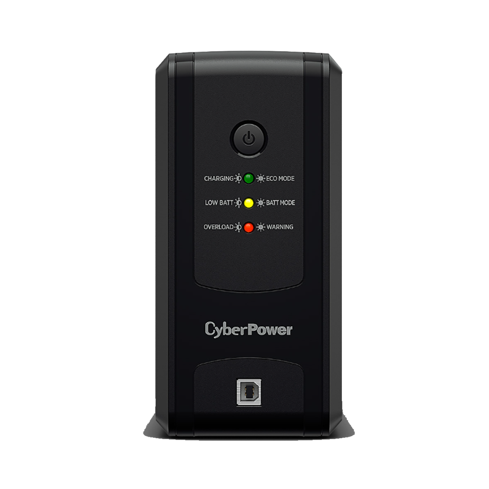 CyberPower UT850EG Gruppo di Continuità (UPS) A linea interattiva 850VA - 425W 3 prese , UPS per Computer , Gruppo di Continuità per PC