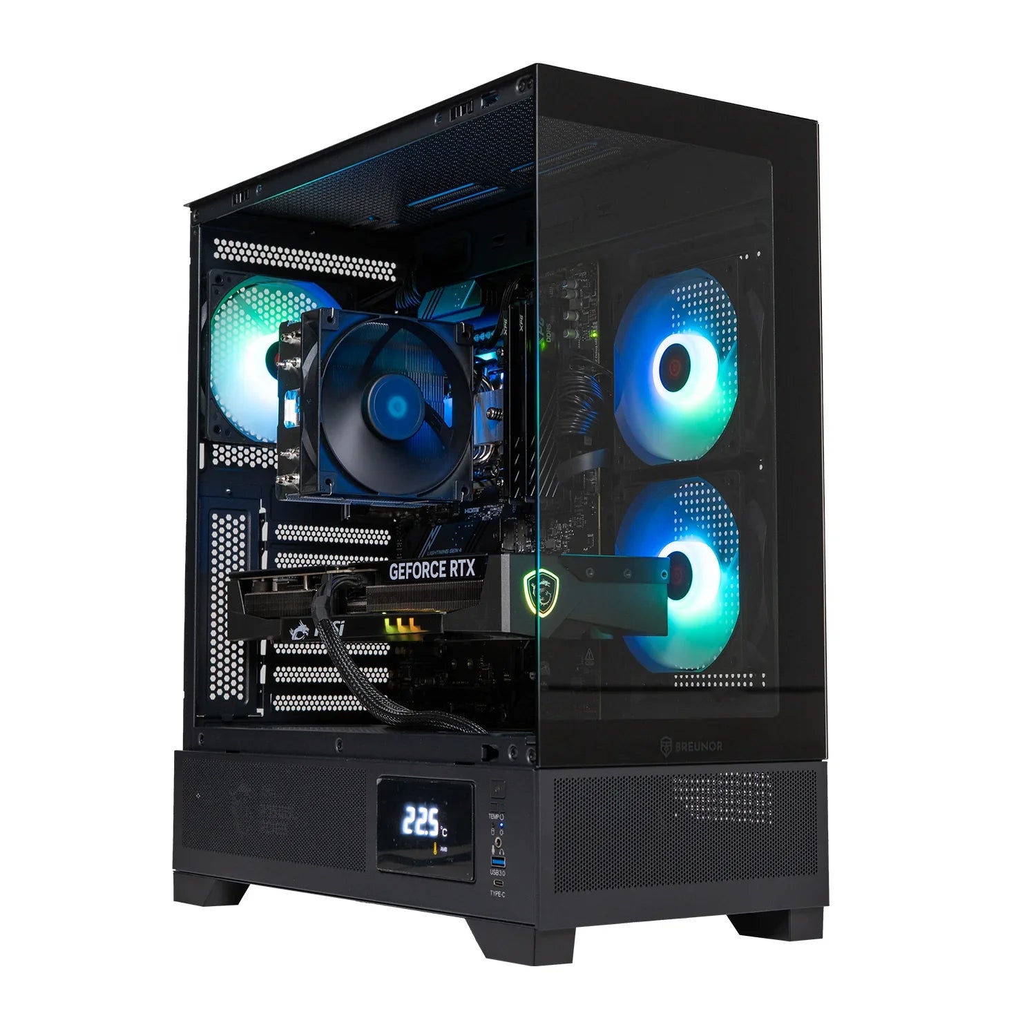 SKIBIDIBOPPI - PC GAMING Processore AMD Ryzen 7 5700X , RX 9060 XT 16GB , W11 - BREUNOR