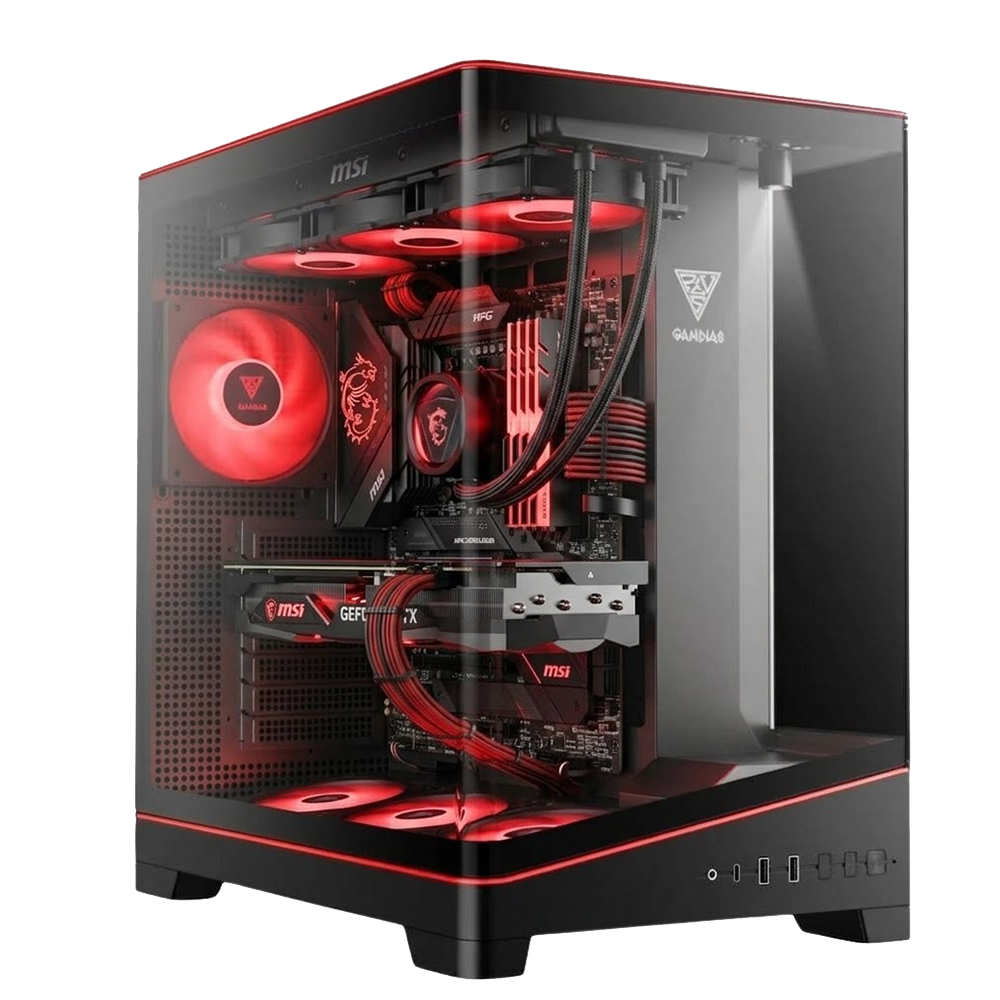 BREUNOR NANAMI PREMIUM - PC Gaming Ryzen 7 9850X3D , RTX 5070 Ti 16GB, Ram 64Gb DDR5 6000MHz, SSD NVMe 2TB, AIO 360mm DISPLAY , Windows 11 pro