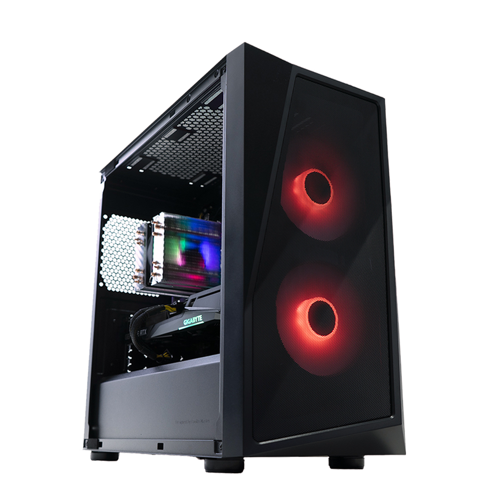 BREUNOR ASURA EXPRESS - PC Gaming RYZEN 5 5600X fino a 4.60GHz, RX 7600 8GB, Wifi, Ram 32Gb 3200MHz, SSD NVMe 1000GB, W 11 pro
